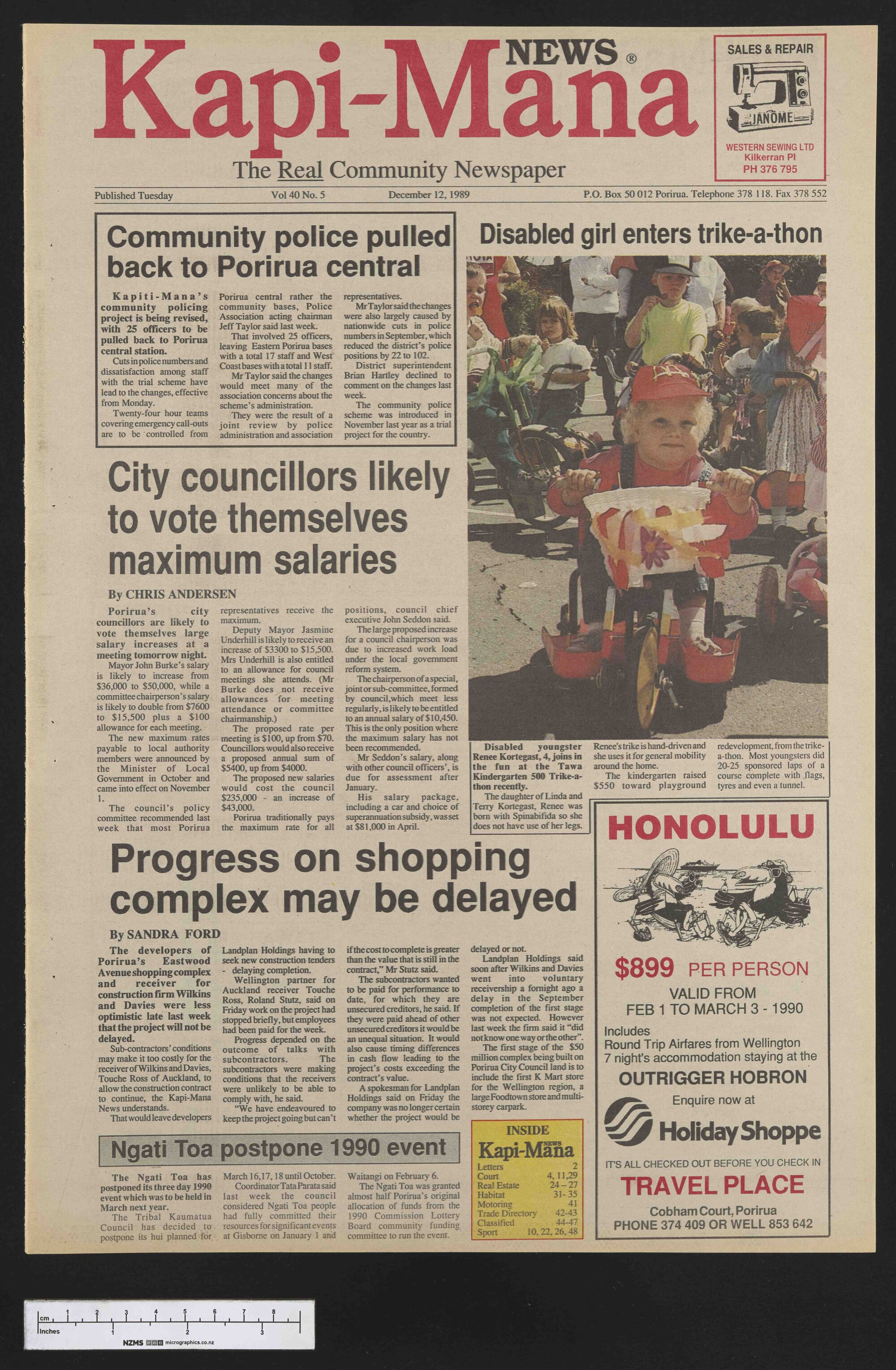 1989-12-12 Kapi-Mana News