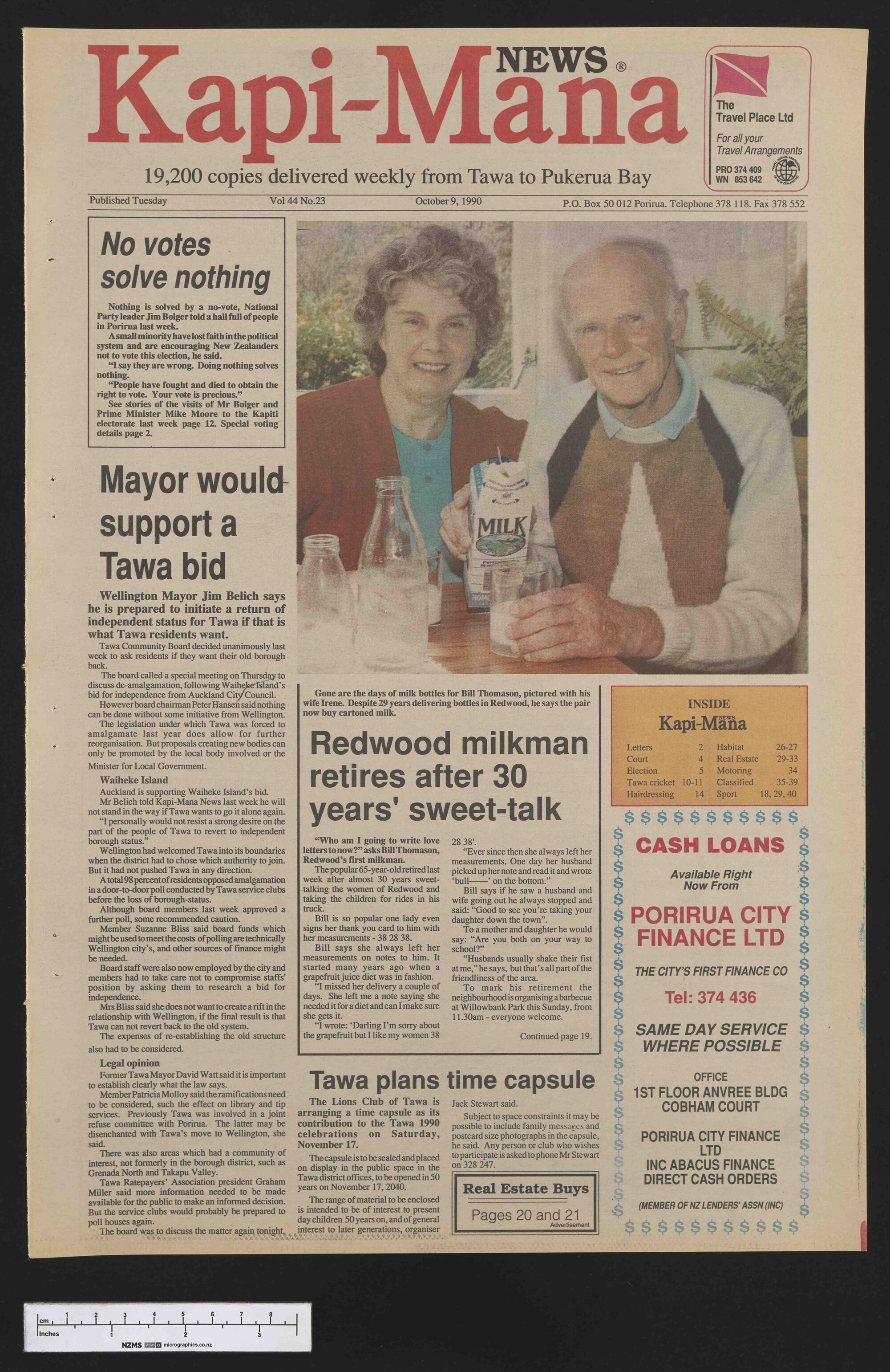 1990-10-09 Kapi-Mana News