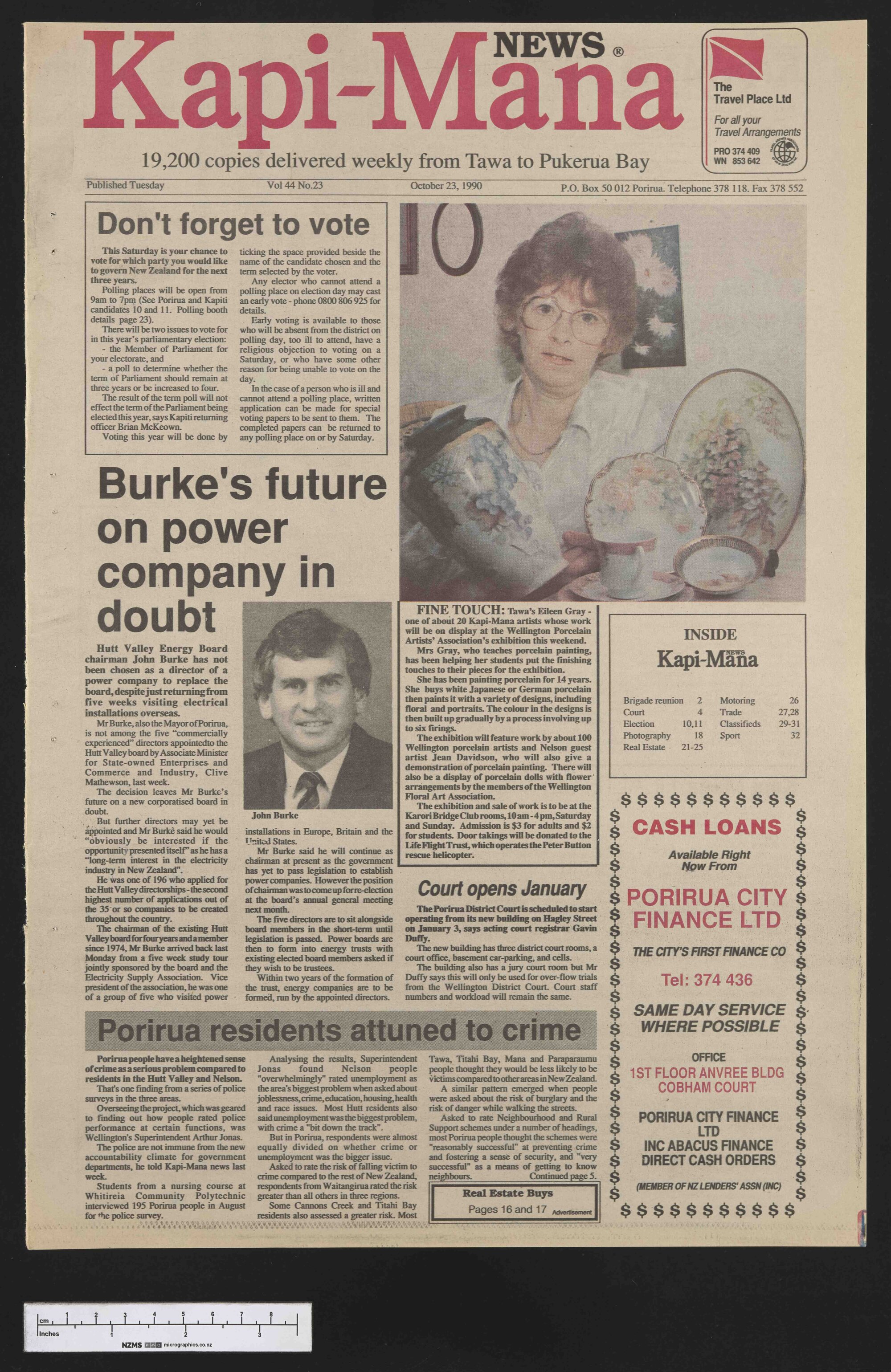 1990-10-23 Kapi-Mana News