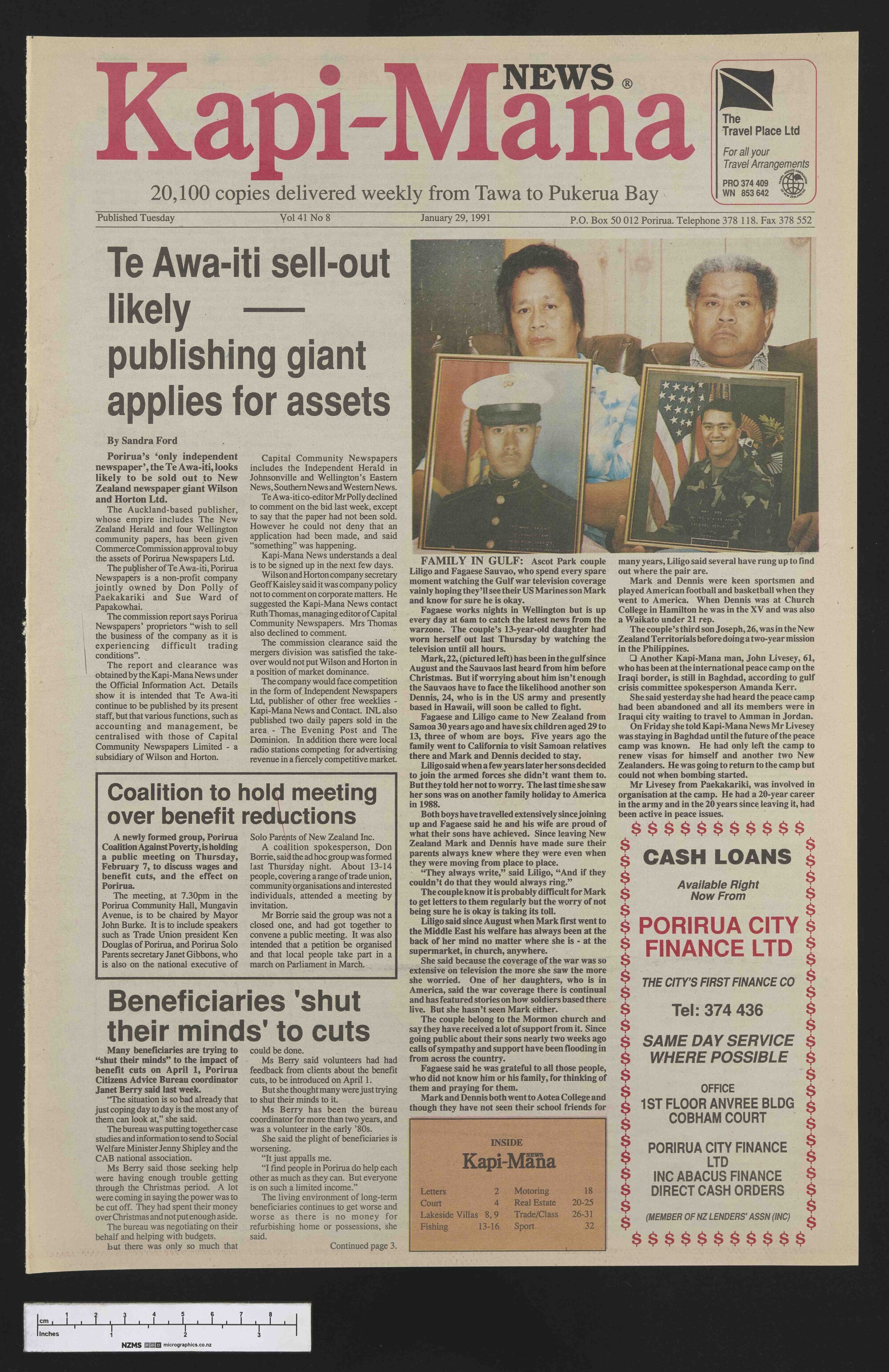 1991-01-29 Kapi-Mana News