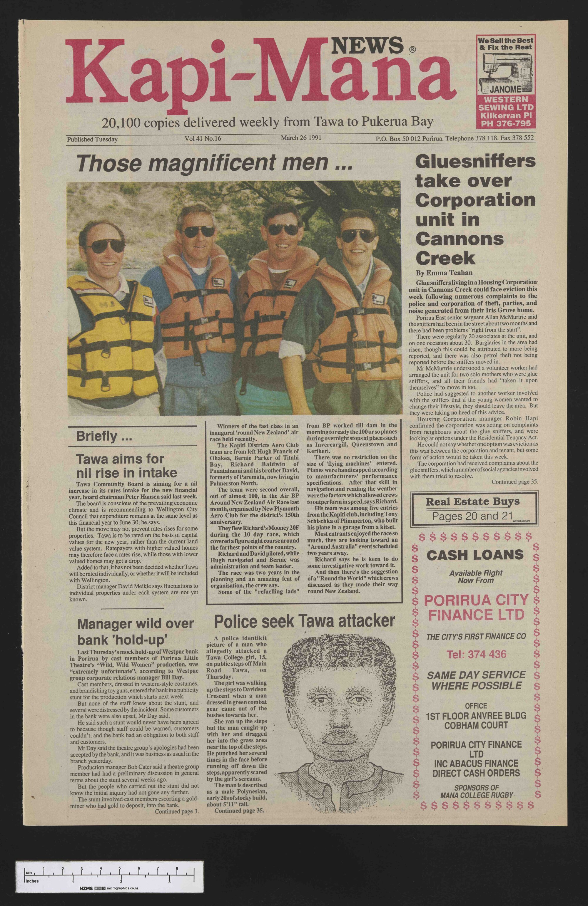 1991-03-26 Kapi-Mana News