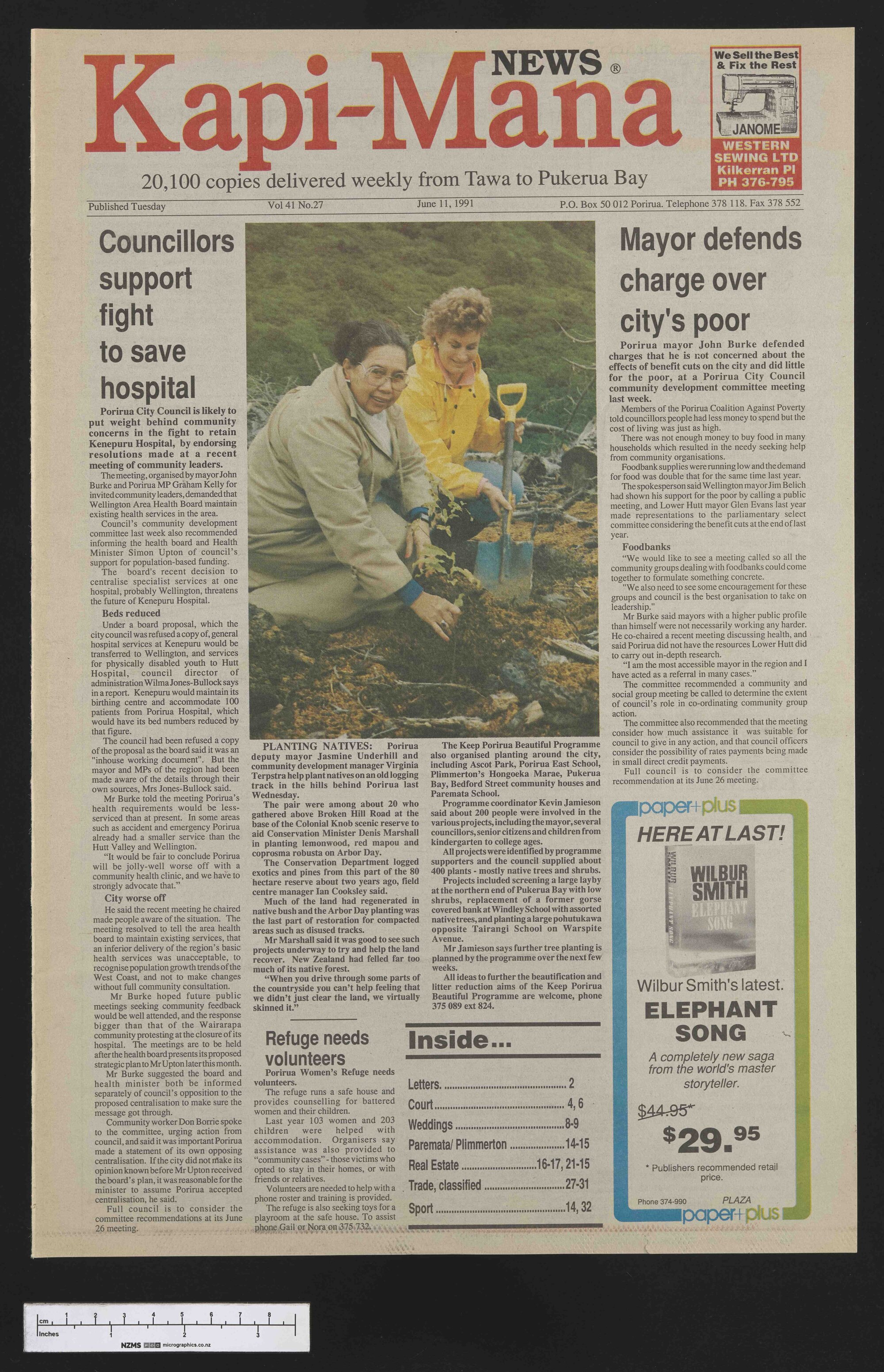 1991-06-11 Kapi-Mana News