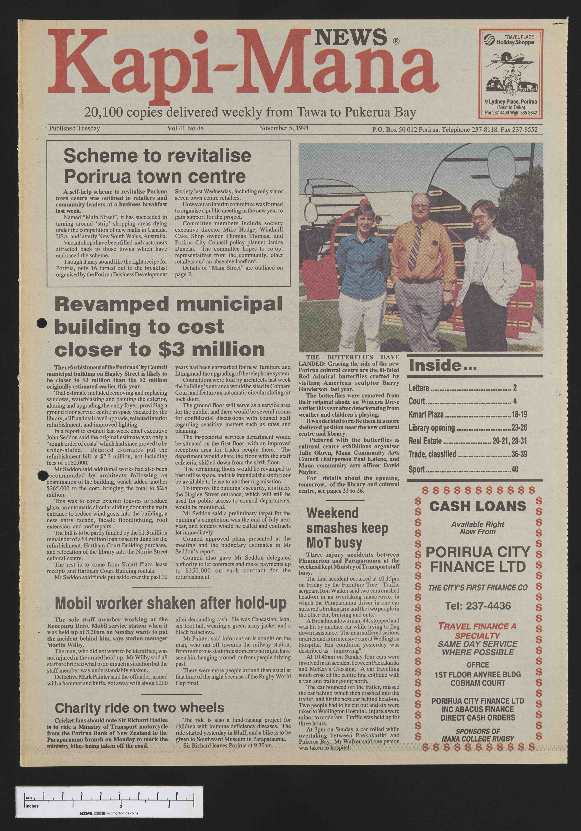 1991-11-05 Kapi-Mana News