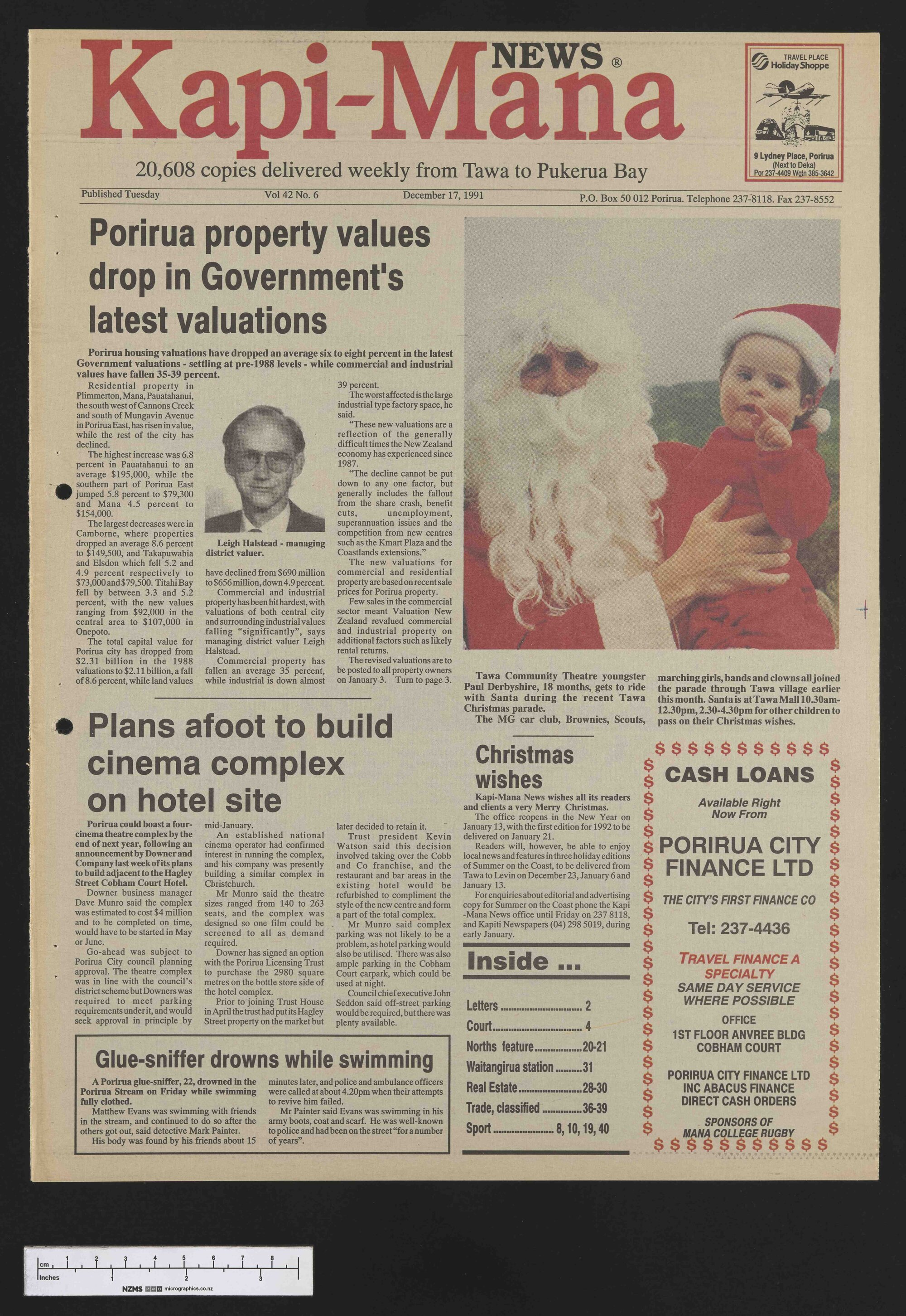 1991-12-17 Kapi-Mana News