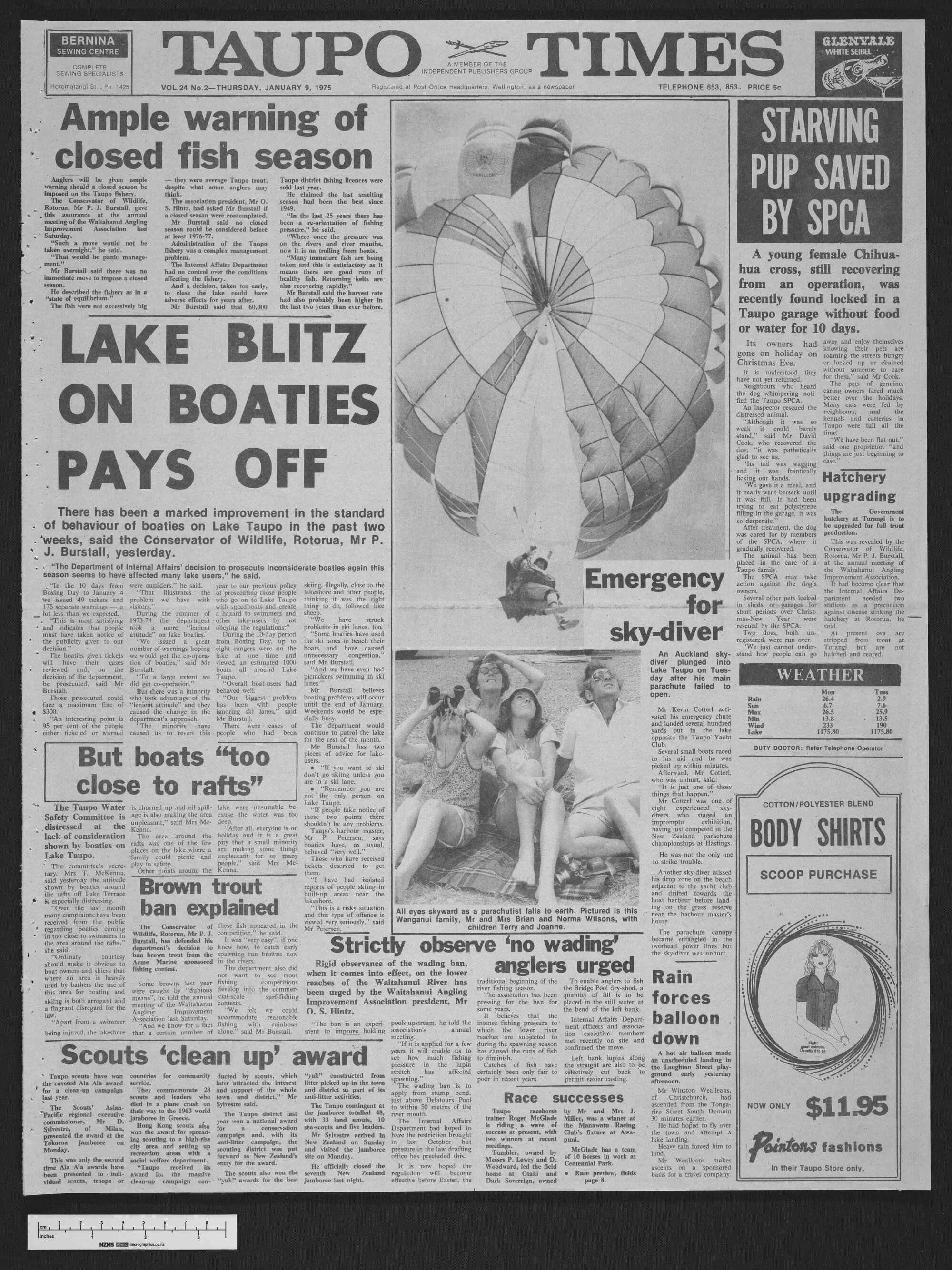 1975-01-09 Taupō Times