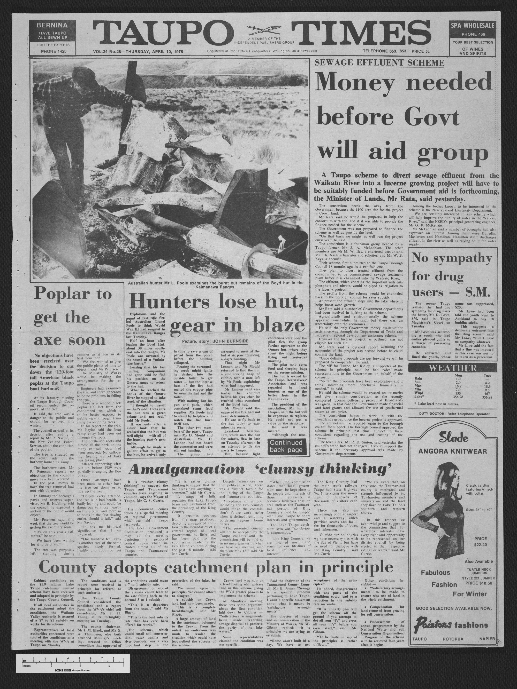 1975-04-10 Taupō Times