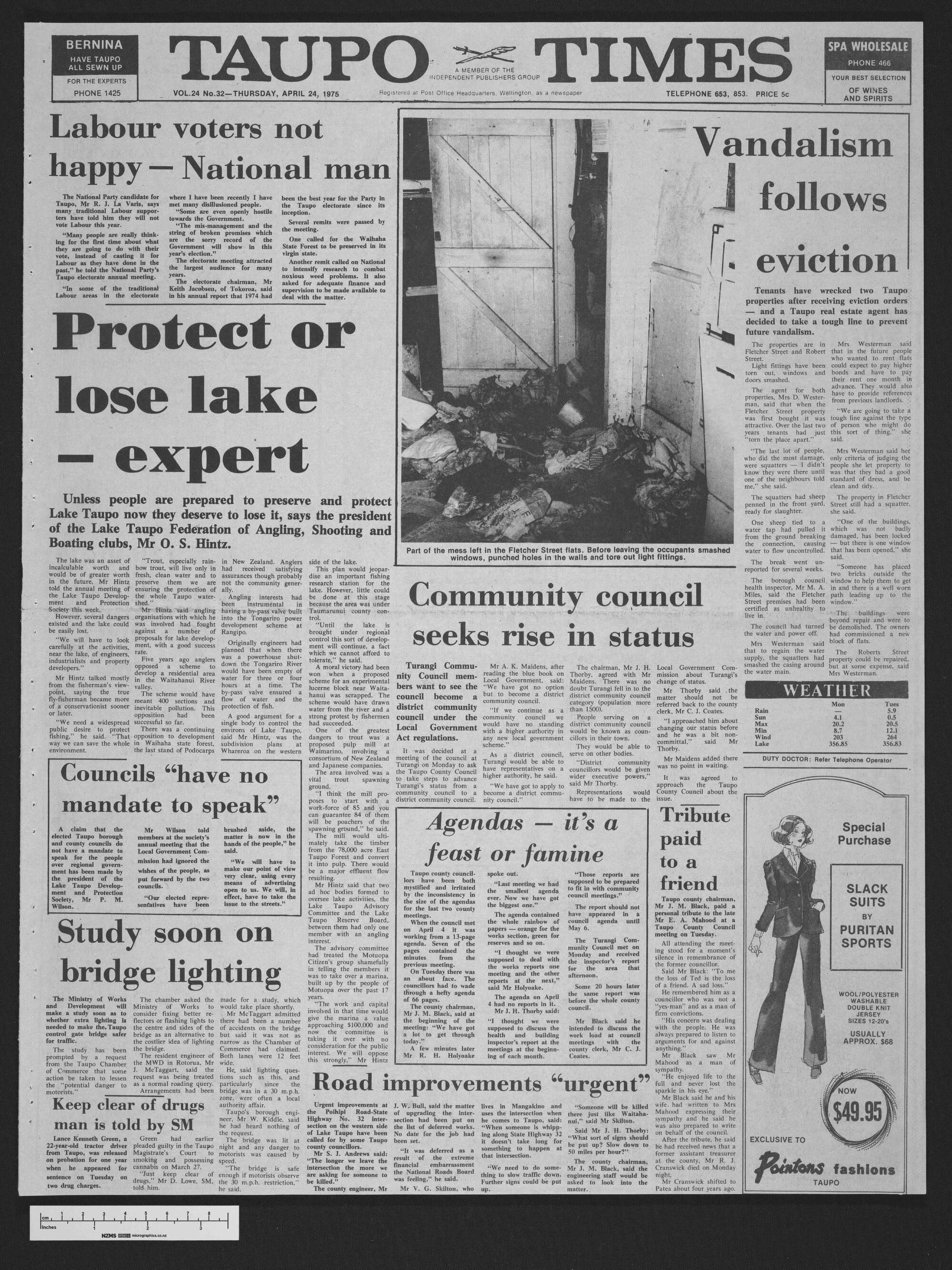 1975-04-24 Taupō Times