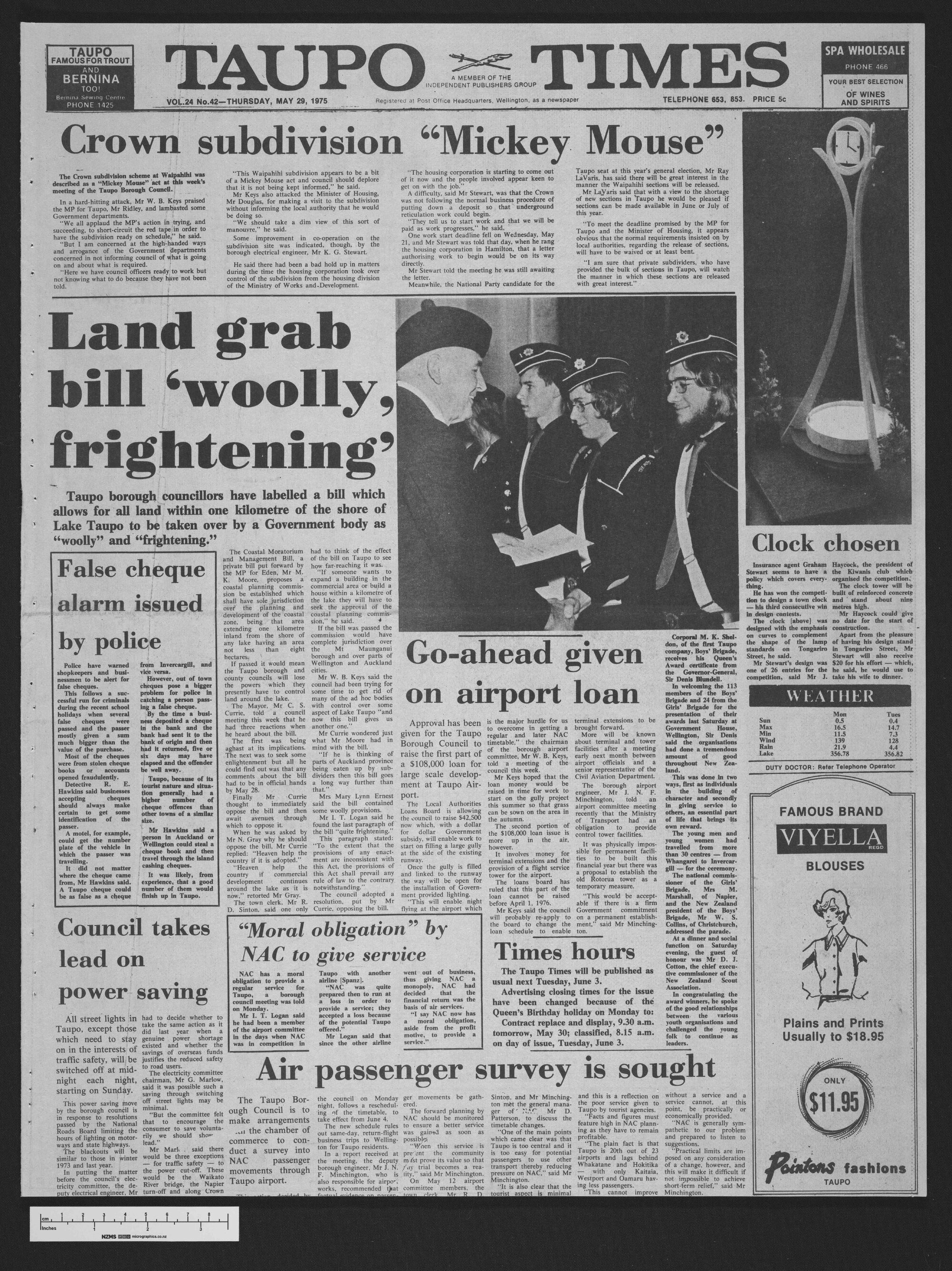 1975-05-29 Taupō Times