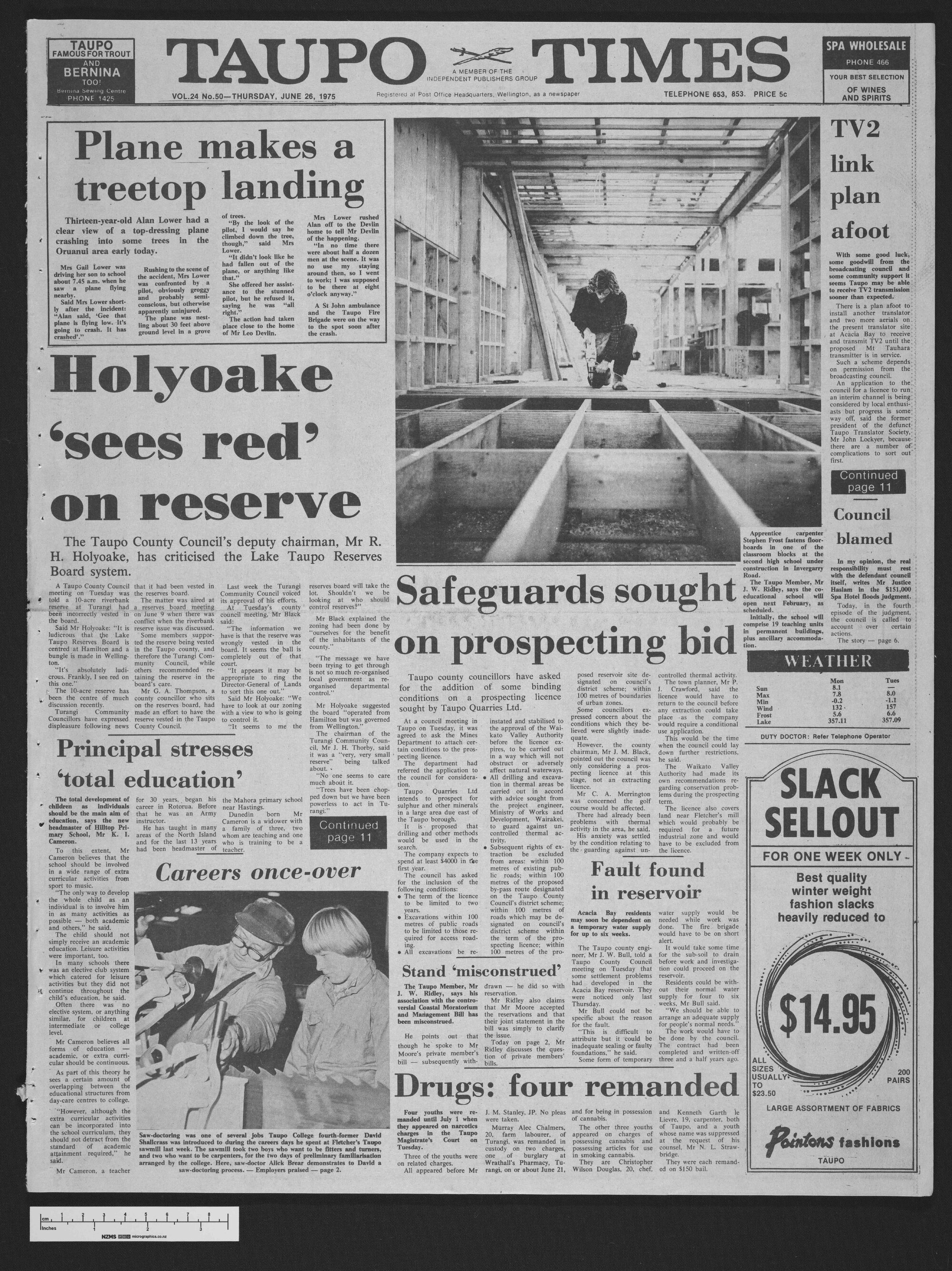 1975-06-26 Taupō Times