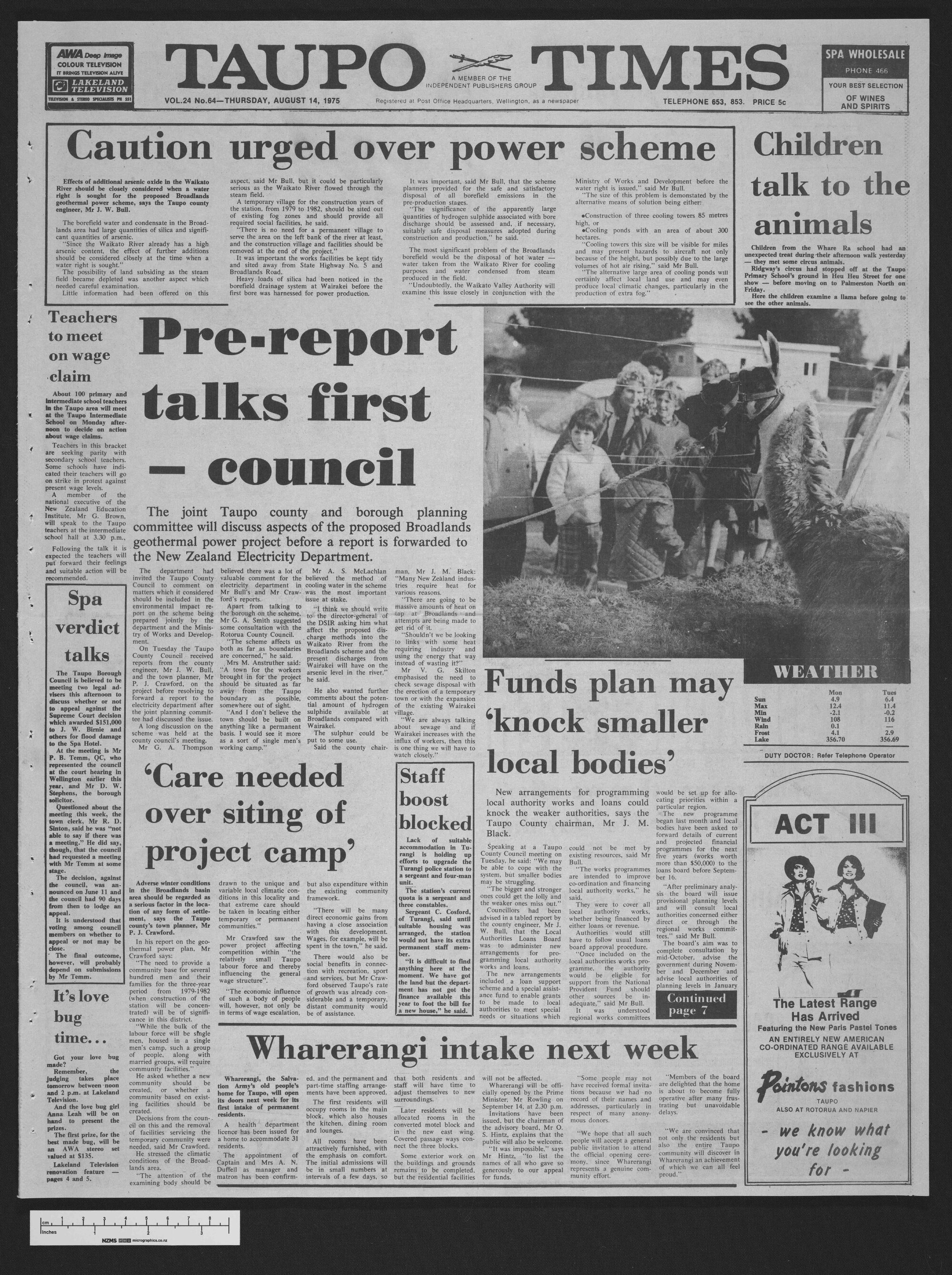 1975-08-14 Taupō Times