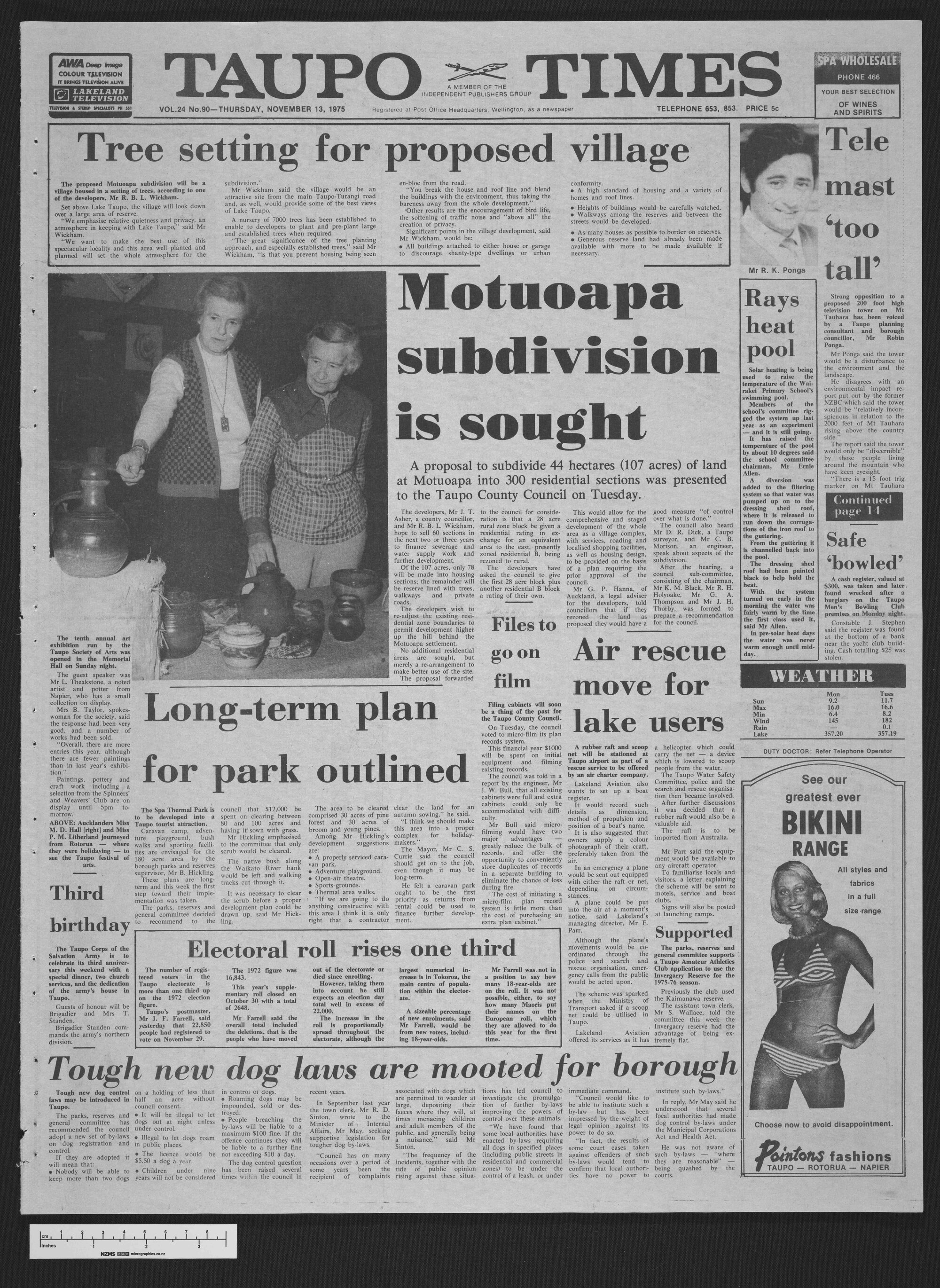 1975-11-13 Taupō Times