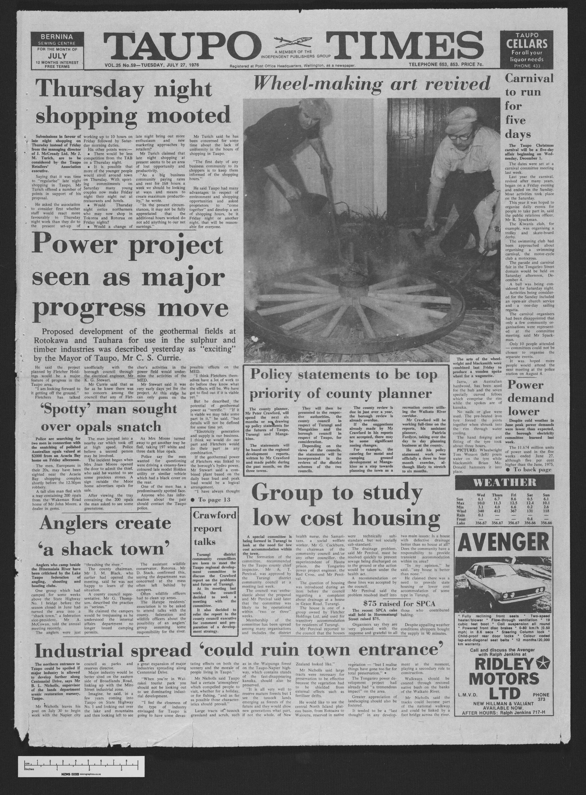 1976-07-27 Taupo Times