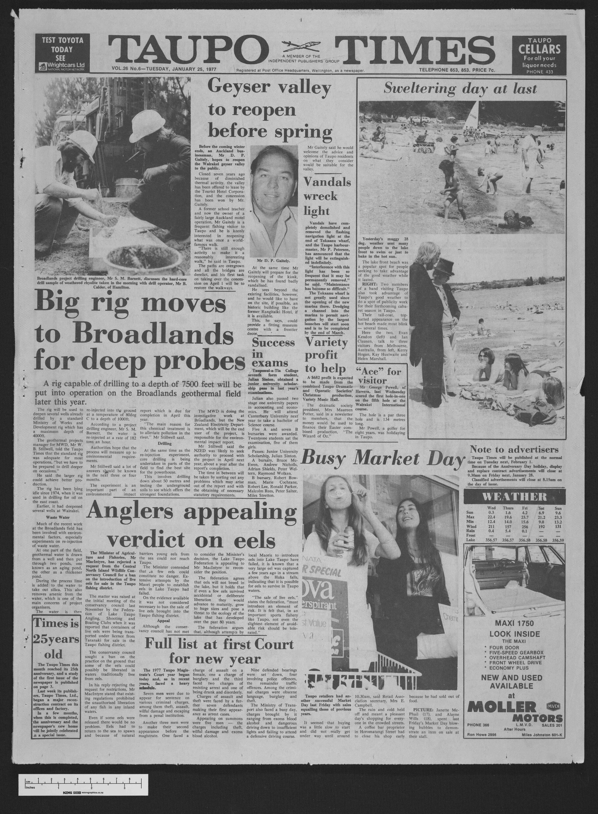 1977-01-25 Taupō Times