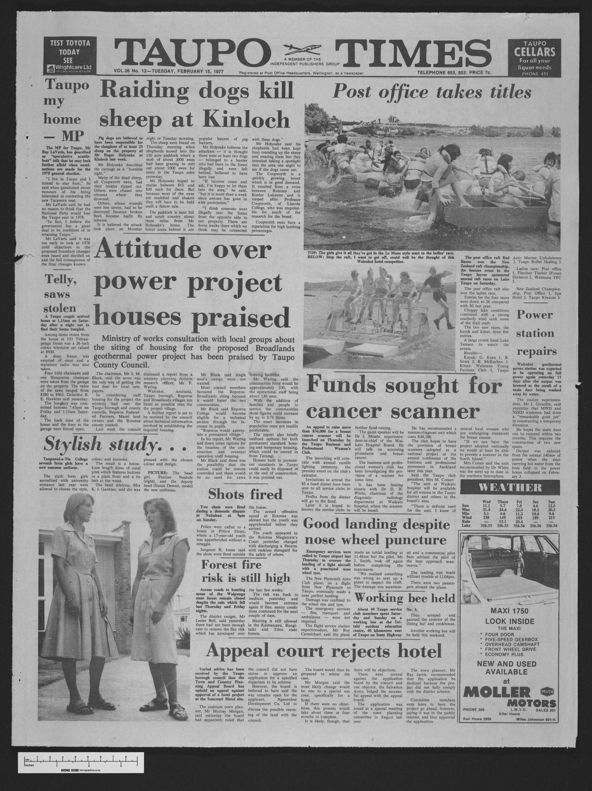 1977-02-15 Taupō Times