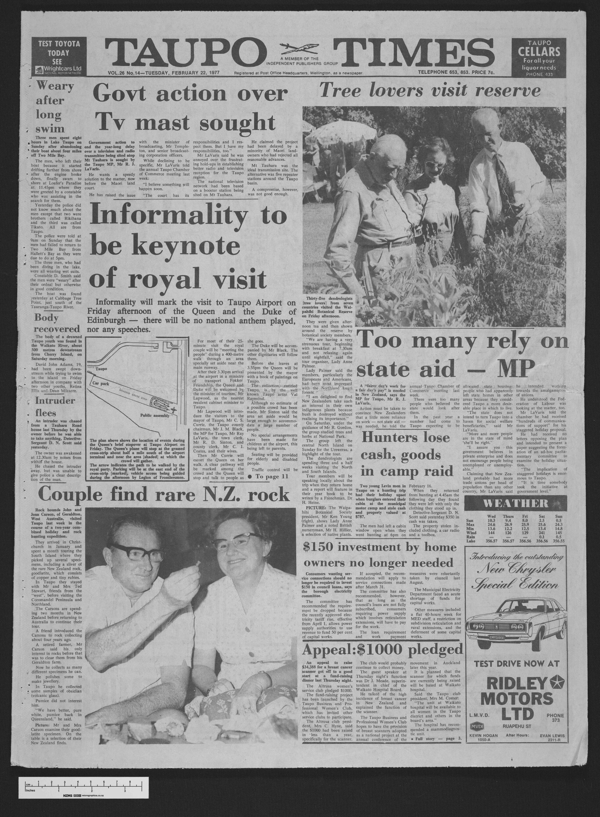 1977-02-22 Taupō Times