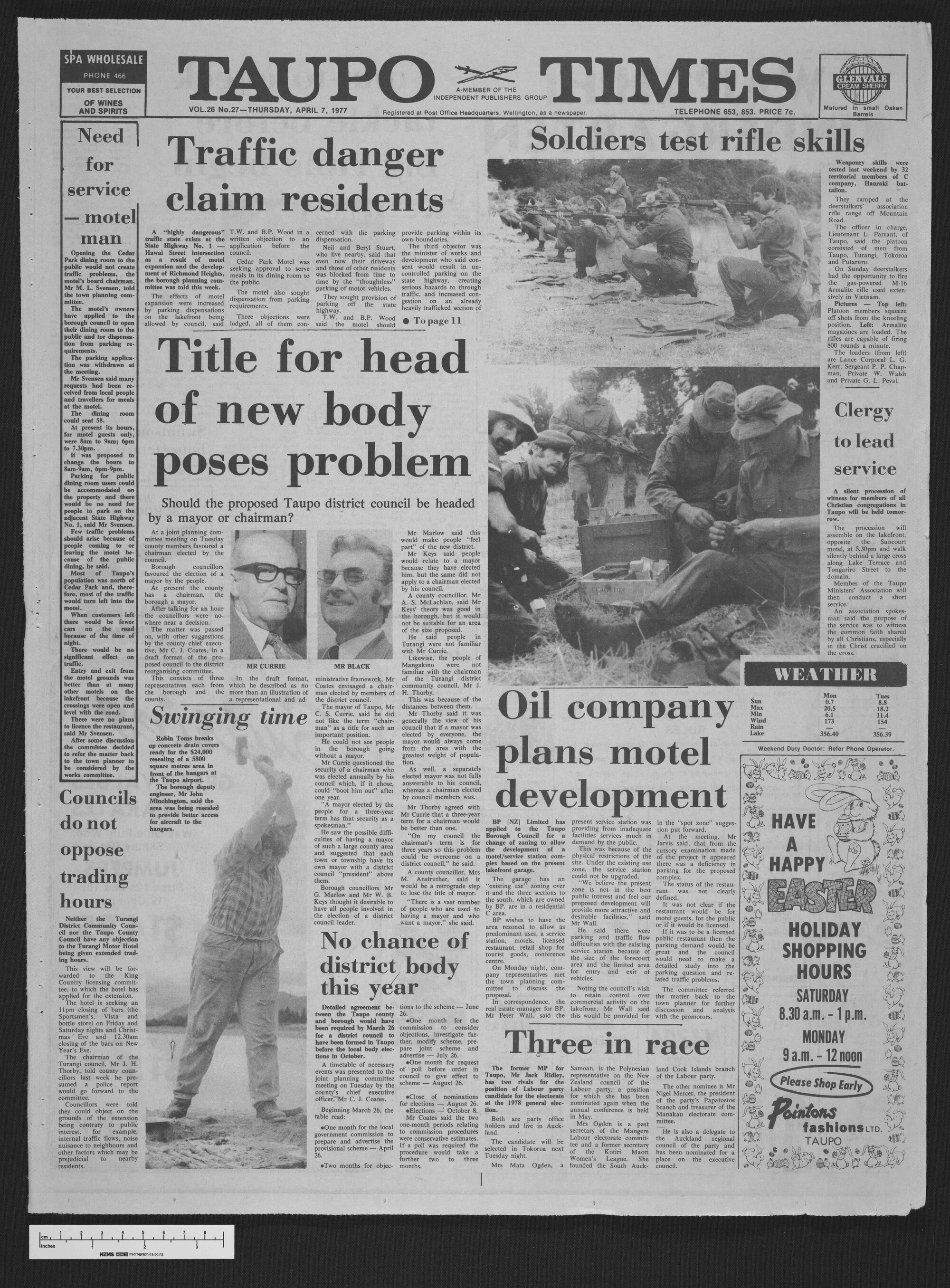 1977-04-07 Taupō Times