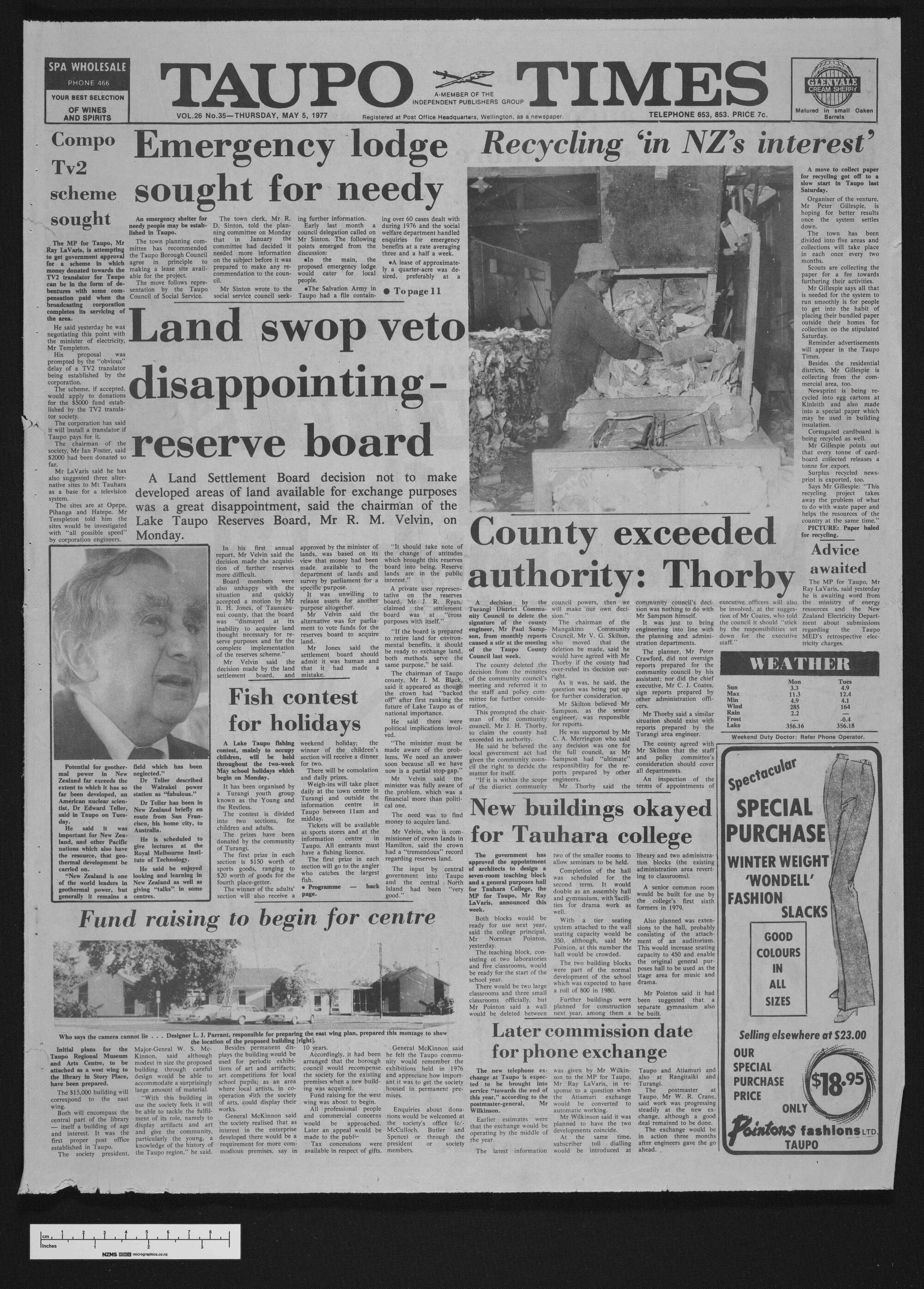 1977-05-05 Taupō Times