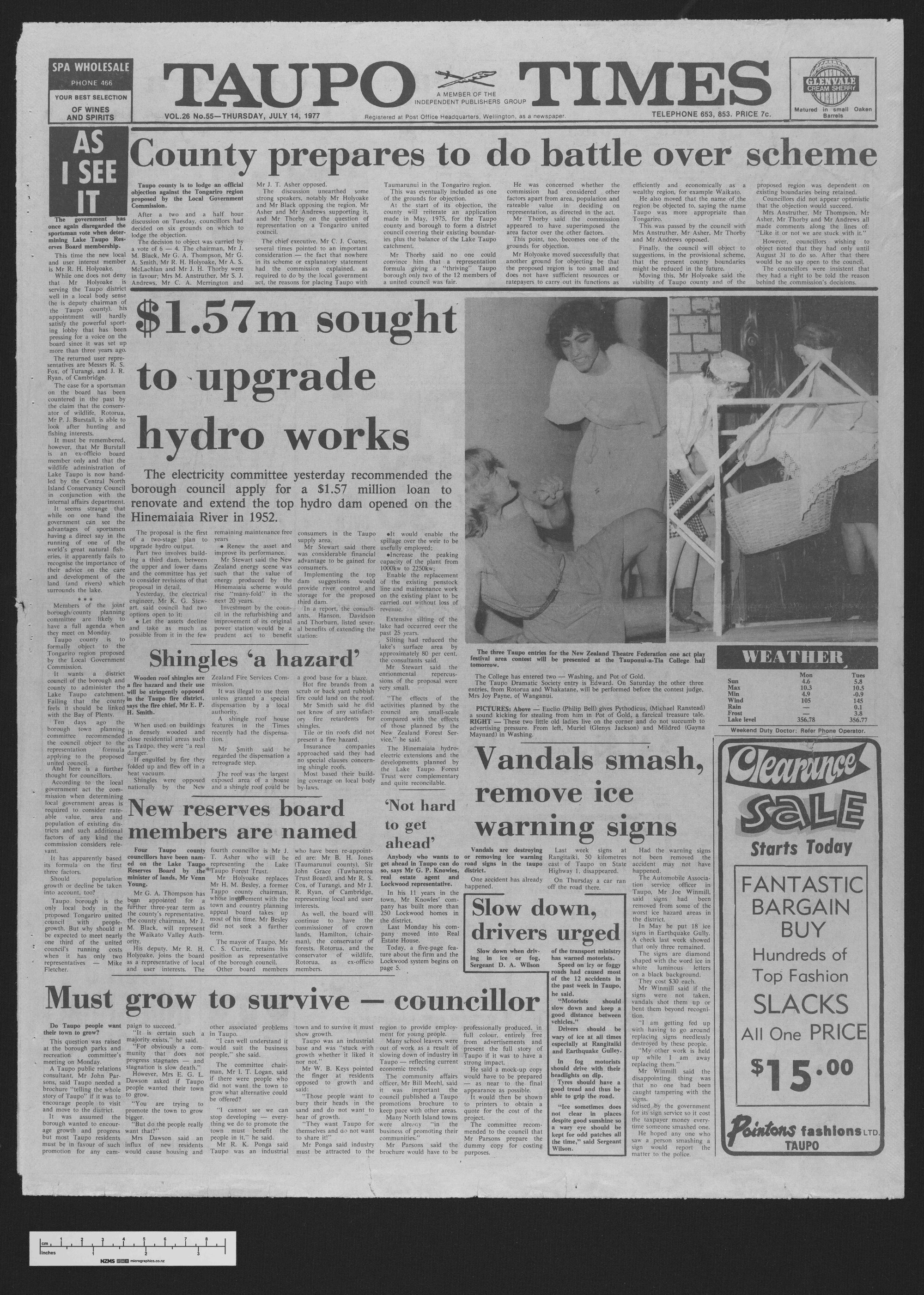 1977-07-14 Taupō Times