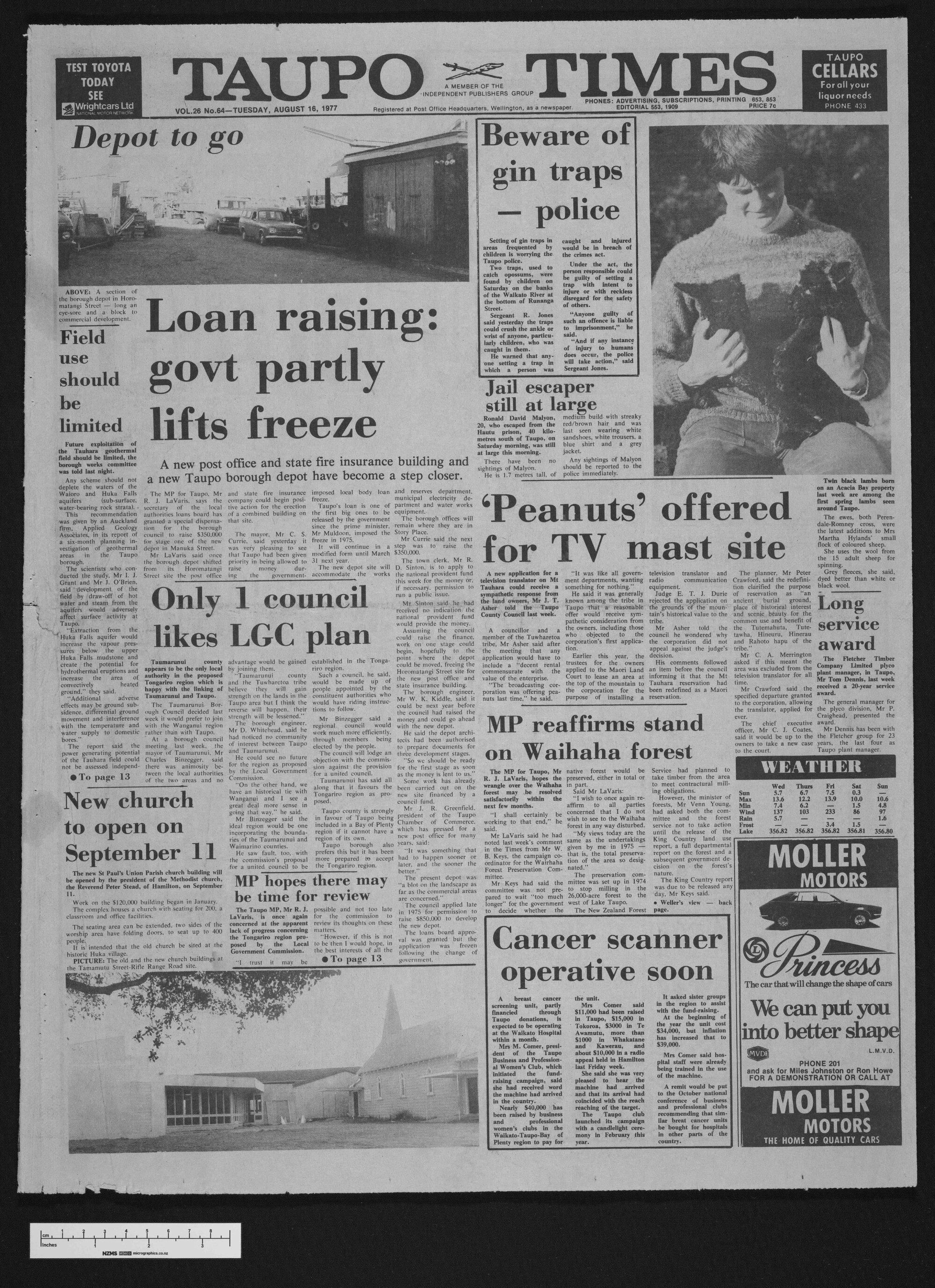 1977-08-16 Taupō Times