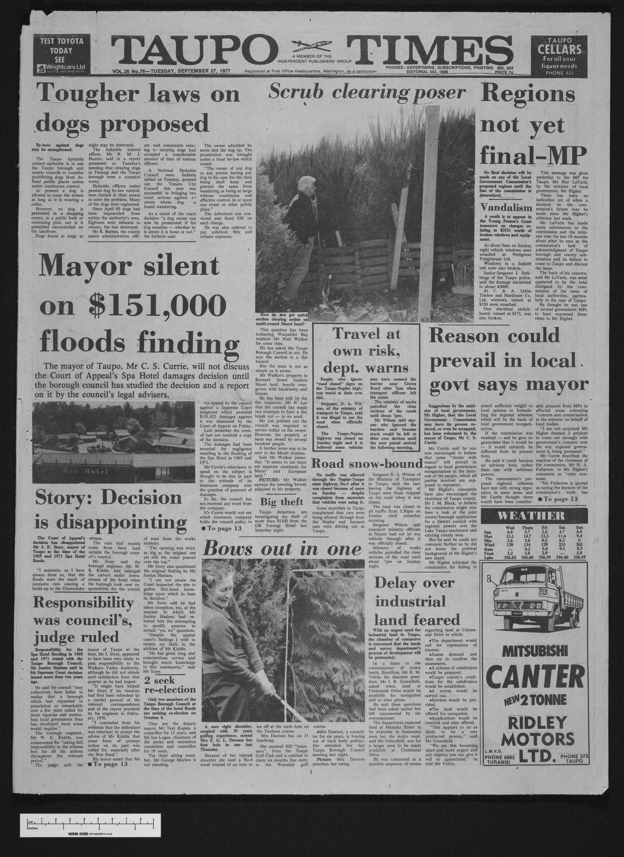1977-09-27 Taupō Times