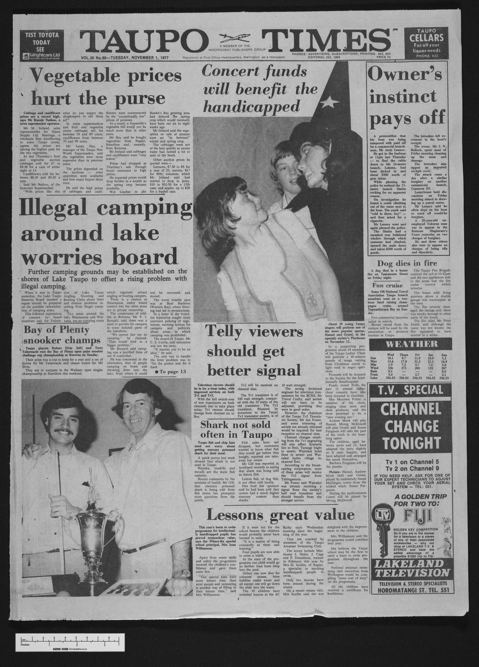 1977-11-01 Taupō Times
