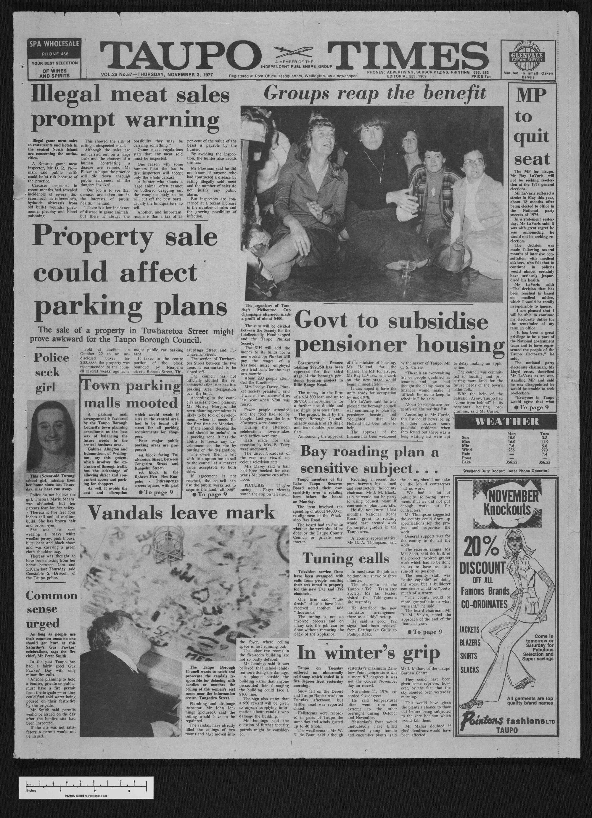1977-11-03 Taupō Times