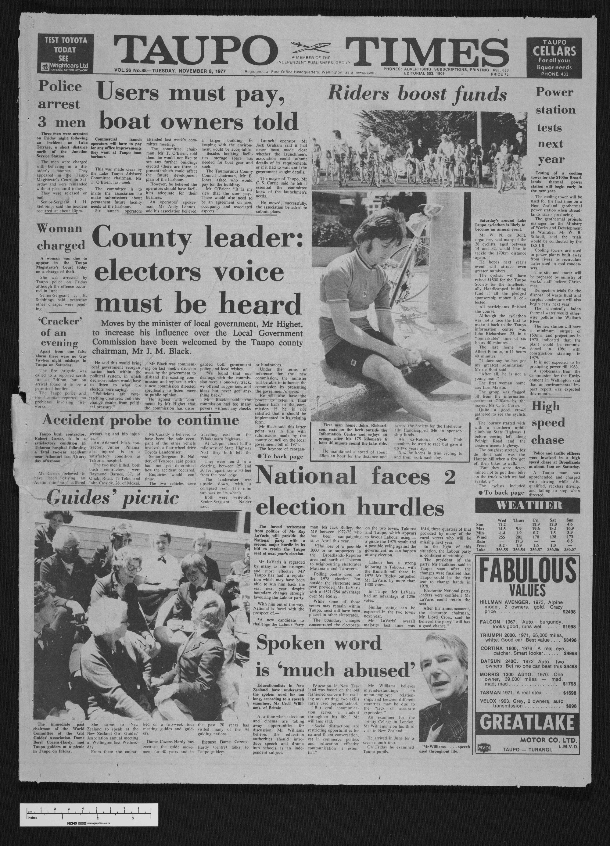 1977-11-08 Taupō Times