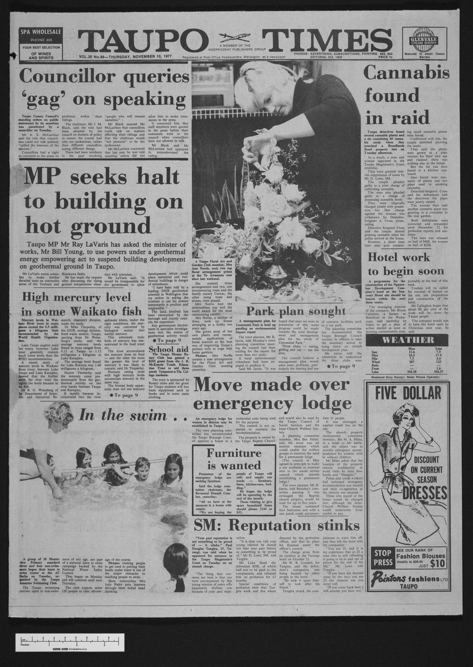 1977-11-10 Taupō Times