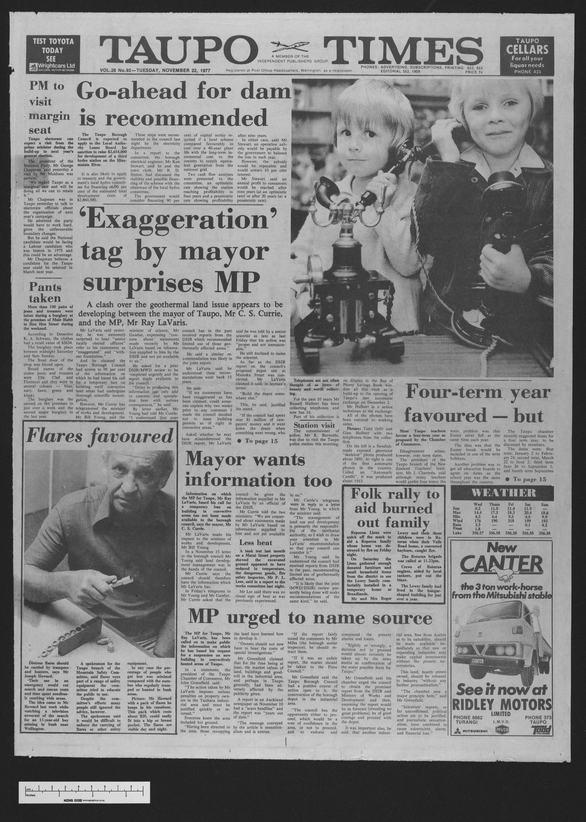 1977-11-22 Taupō Times
