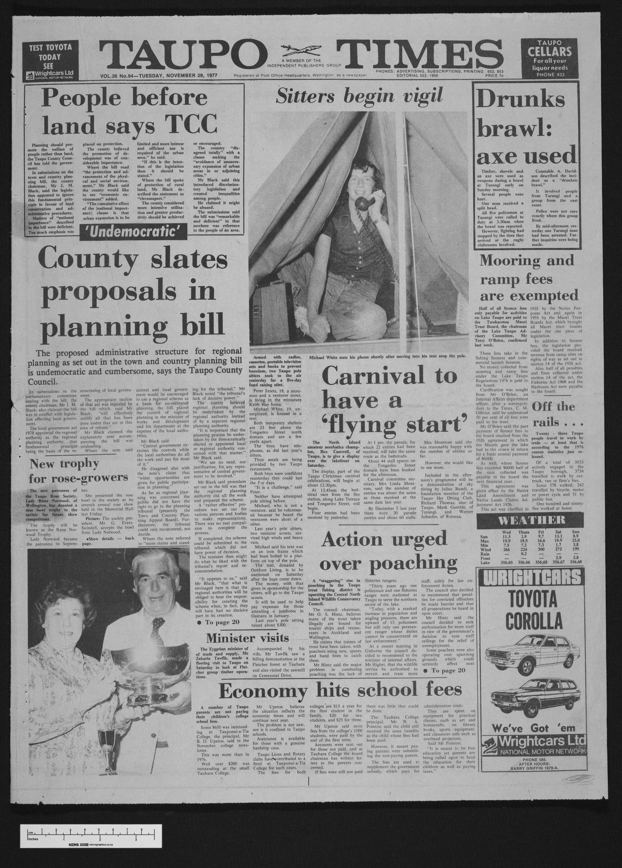 1977-11-29 Taupō Times