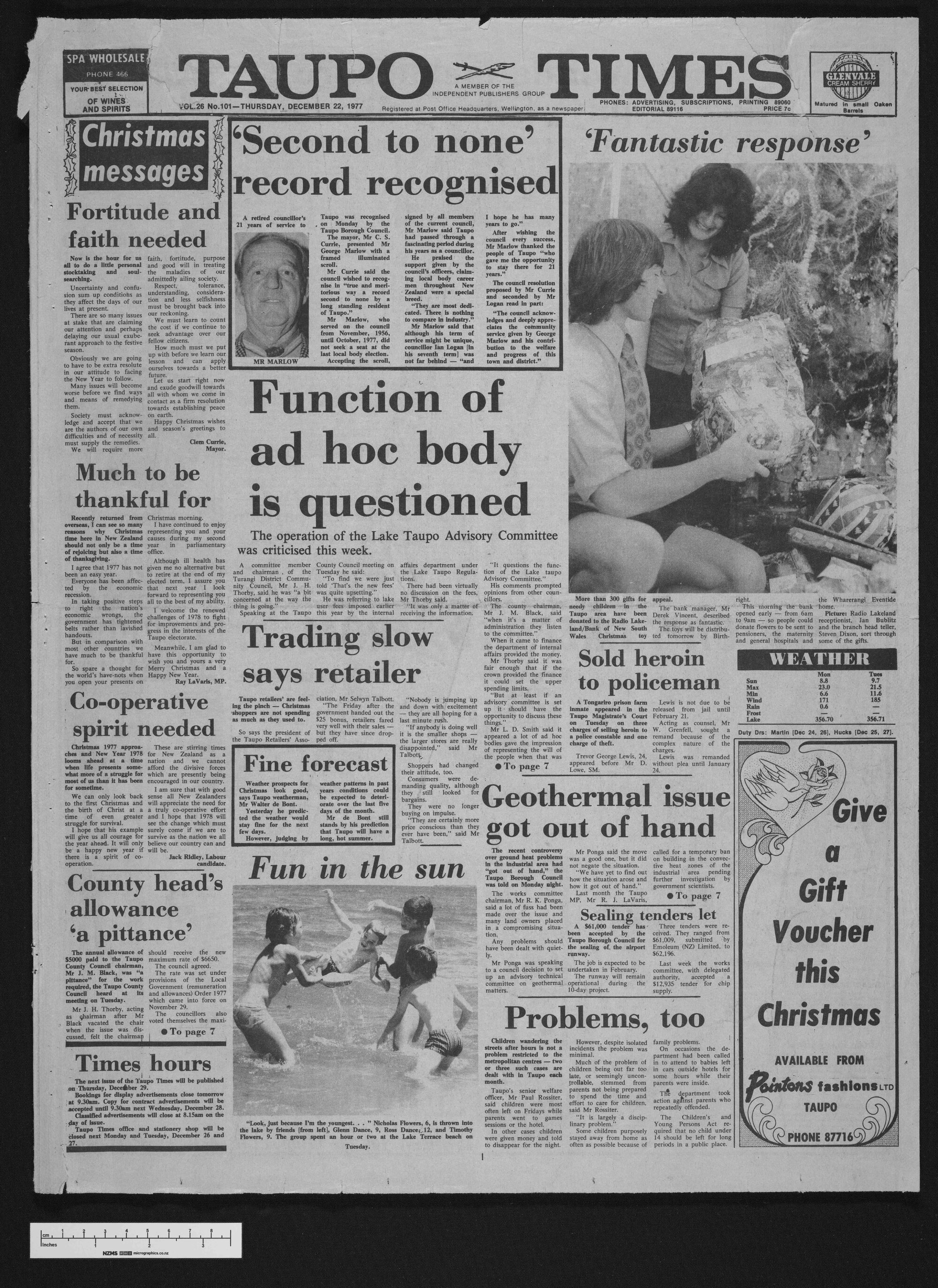 1977-12-22 Taupō Times