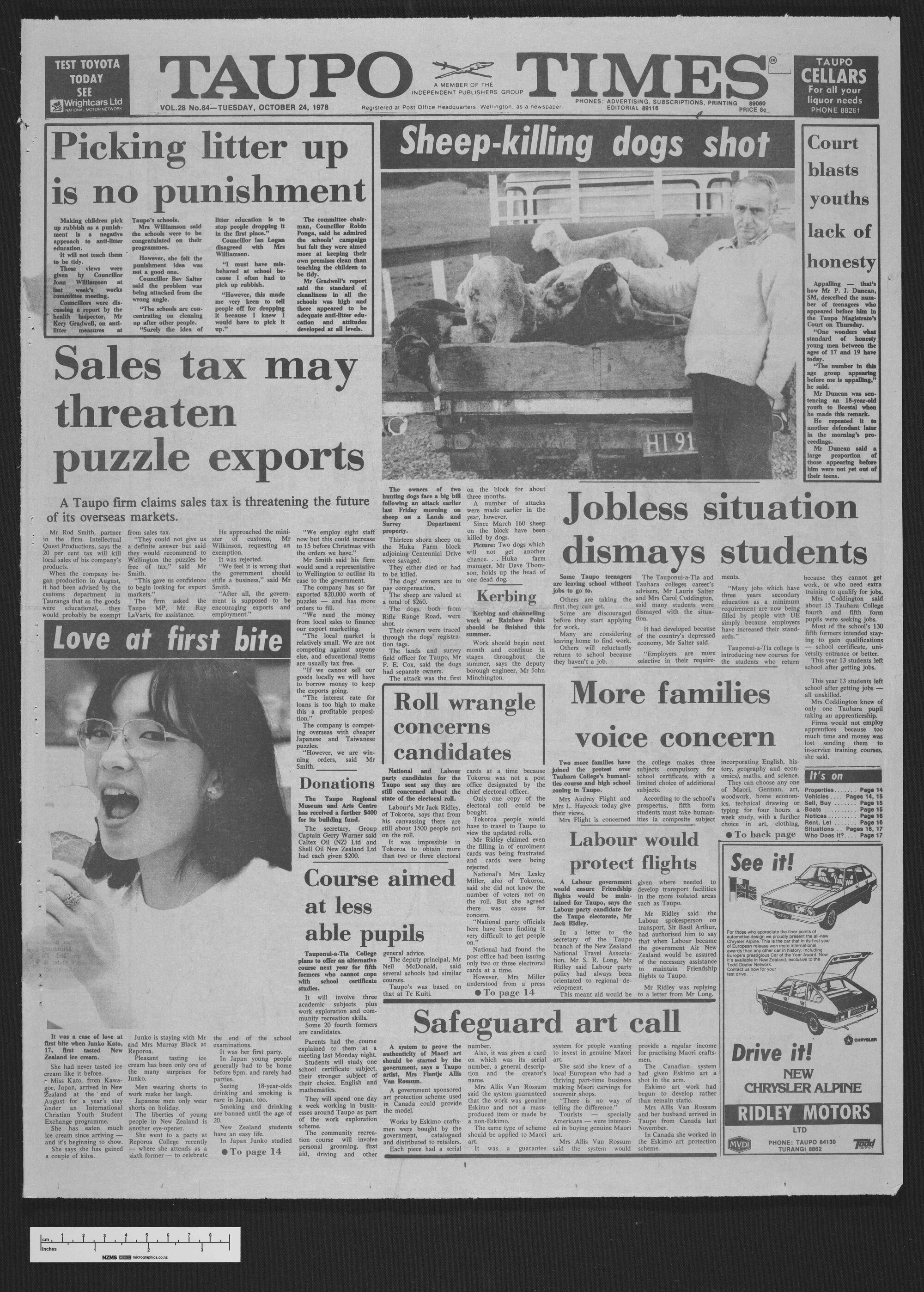 1978-10-24 Taupo Times