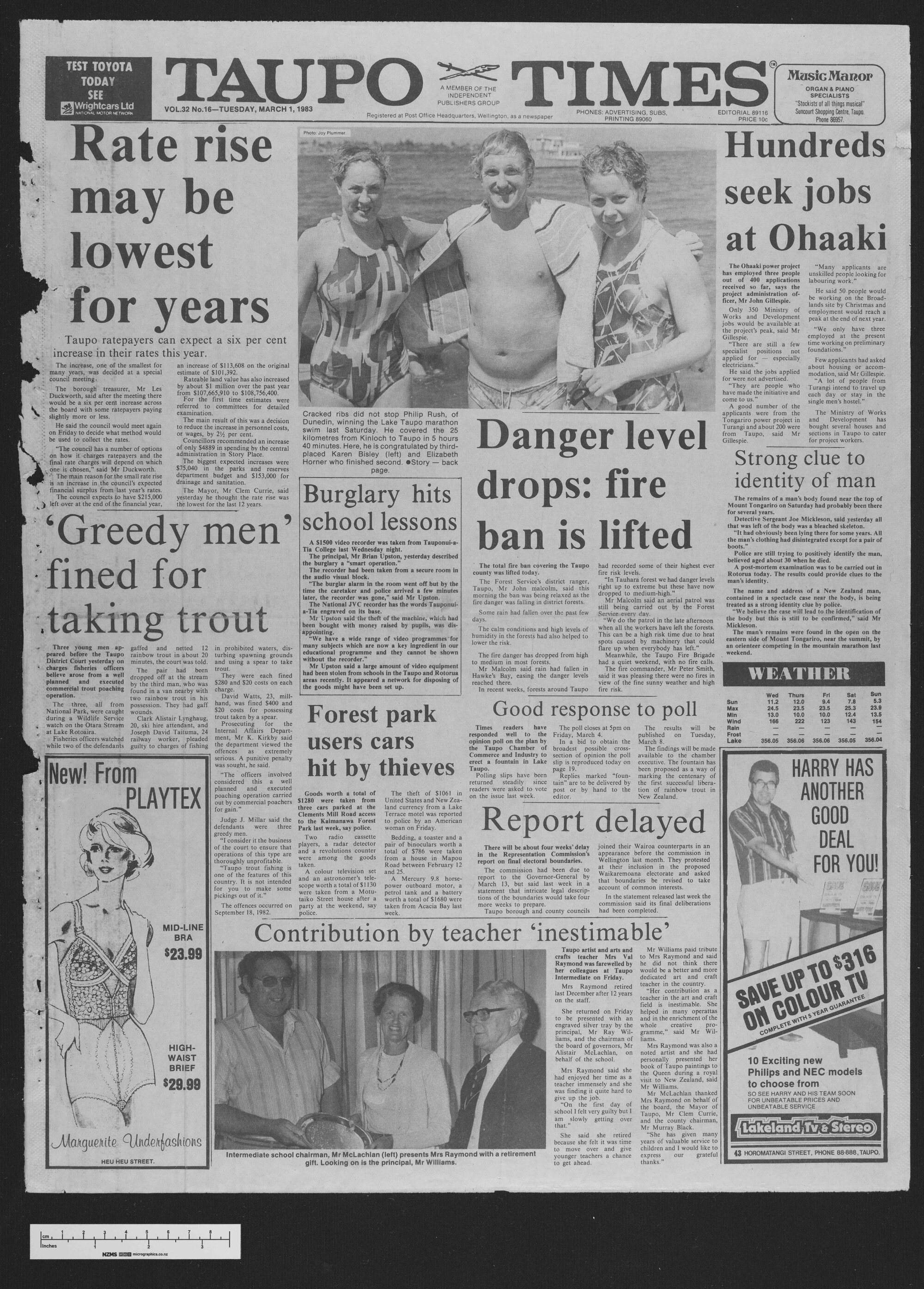 1983-03-01 Taupō Times