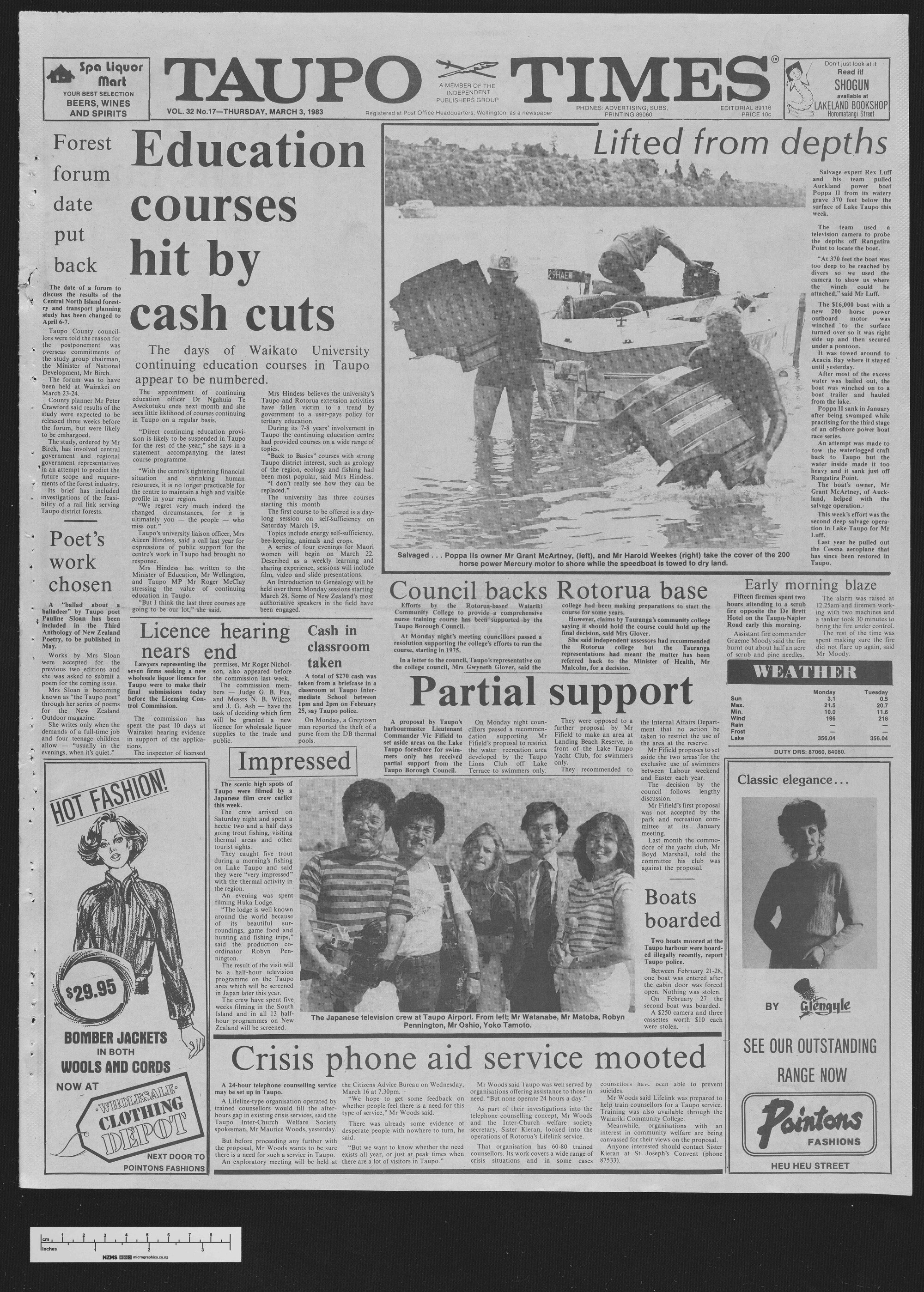 1983-03-03 Taupō Times
