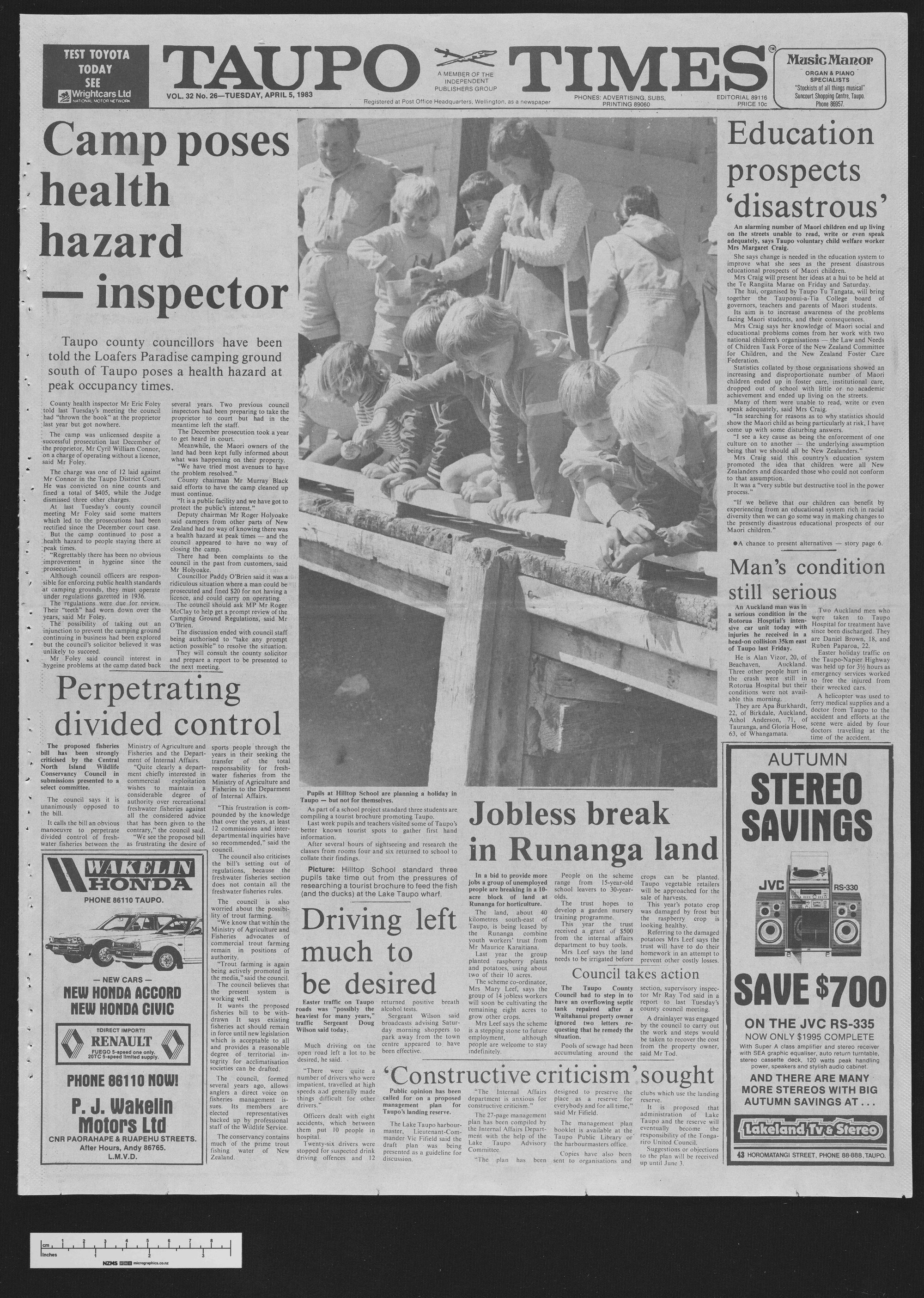 1983-04-05 Taupō Times