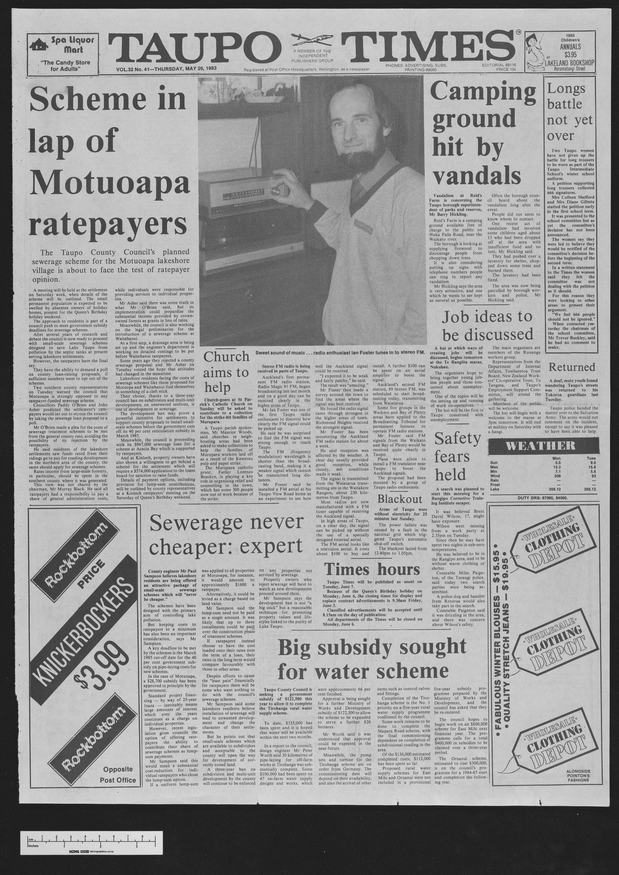 1983-05-26 Taupō Times