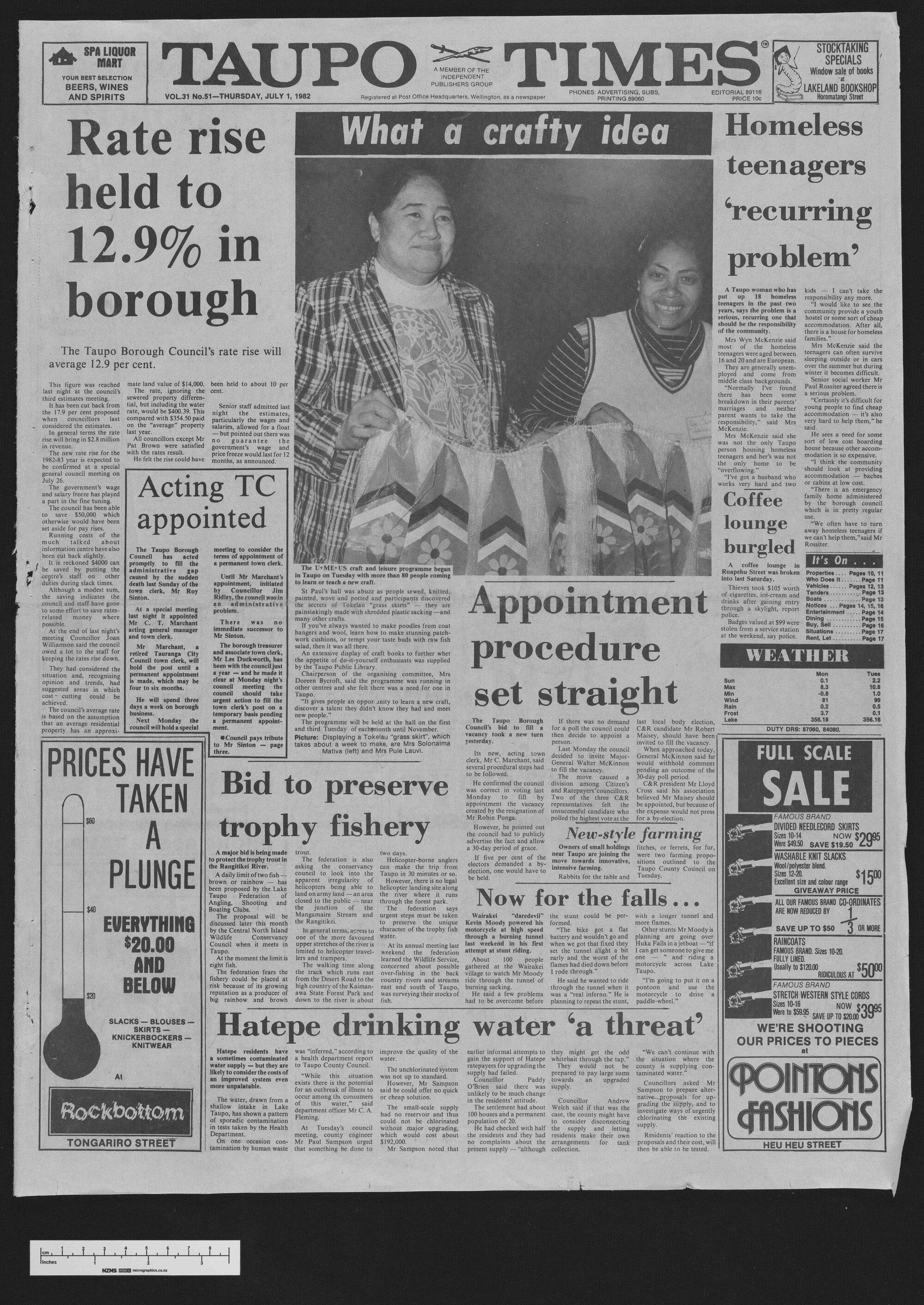 1982-07-01 Taupo Times