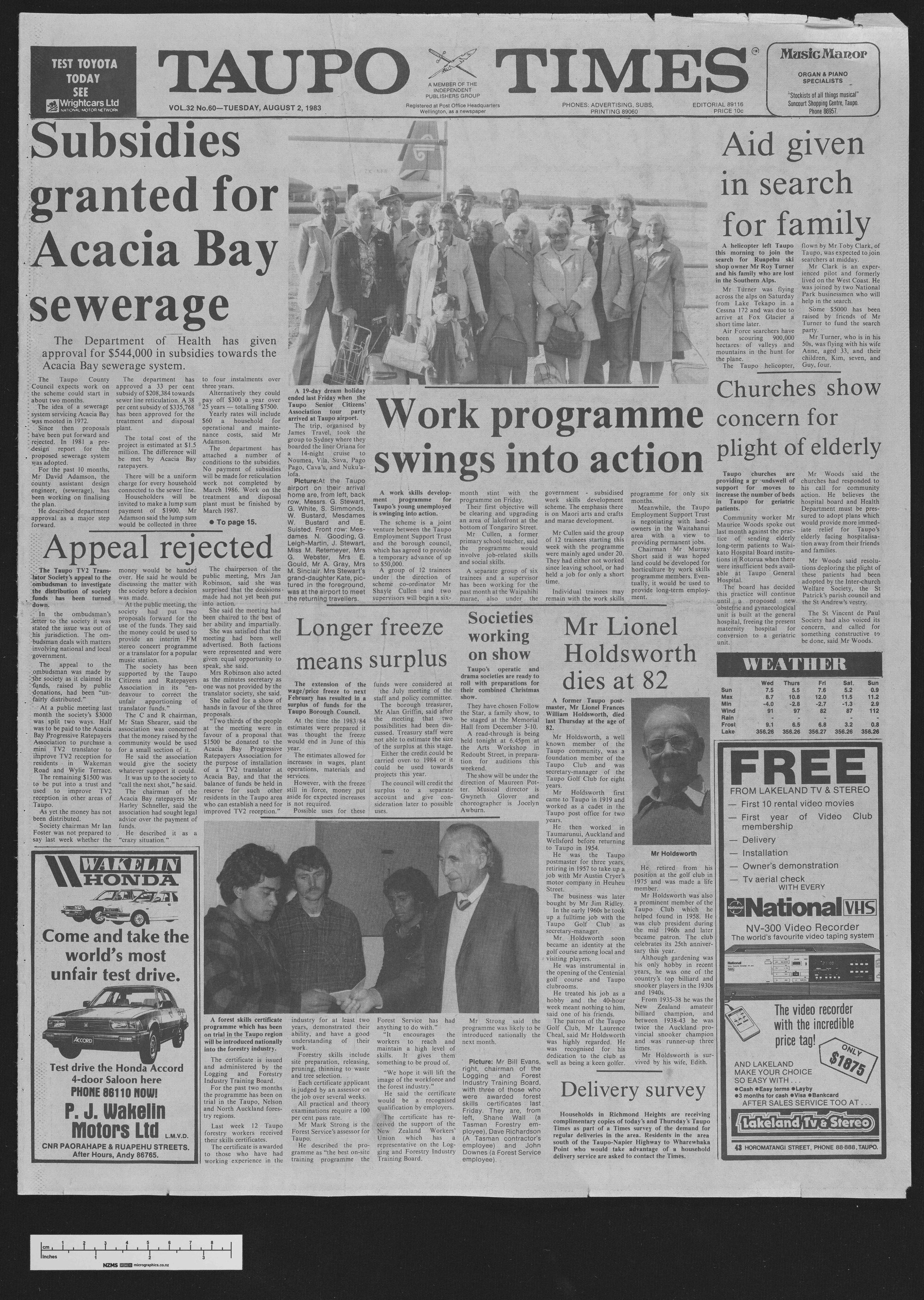 1983-08-02 Taupō Times