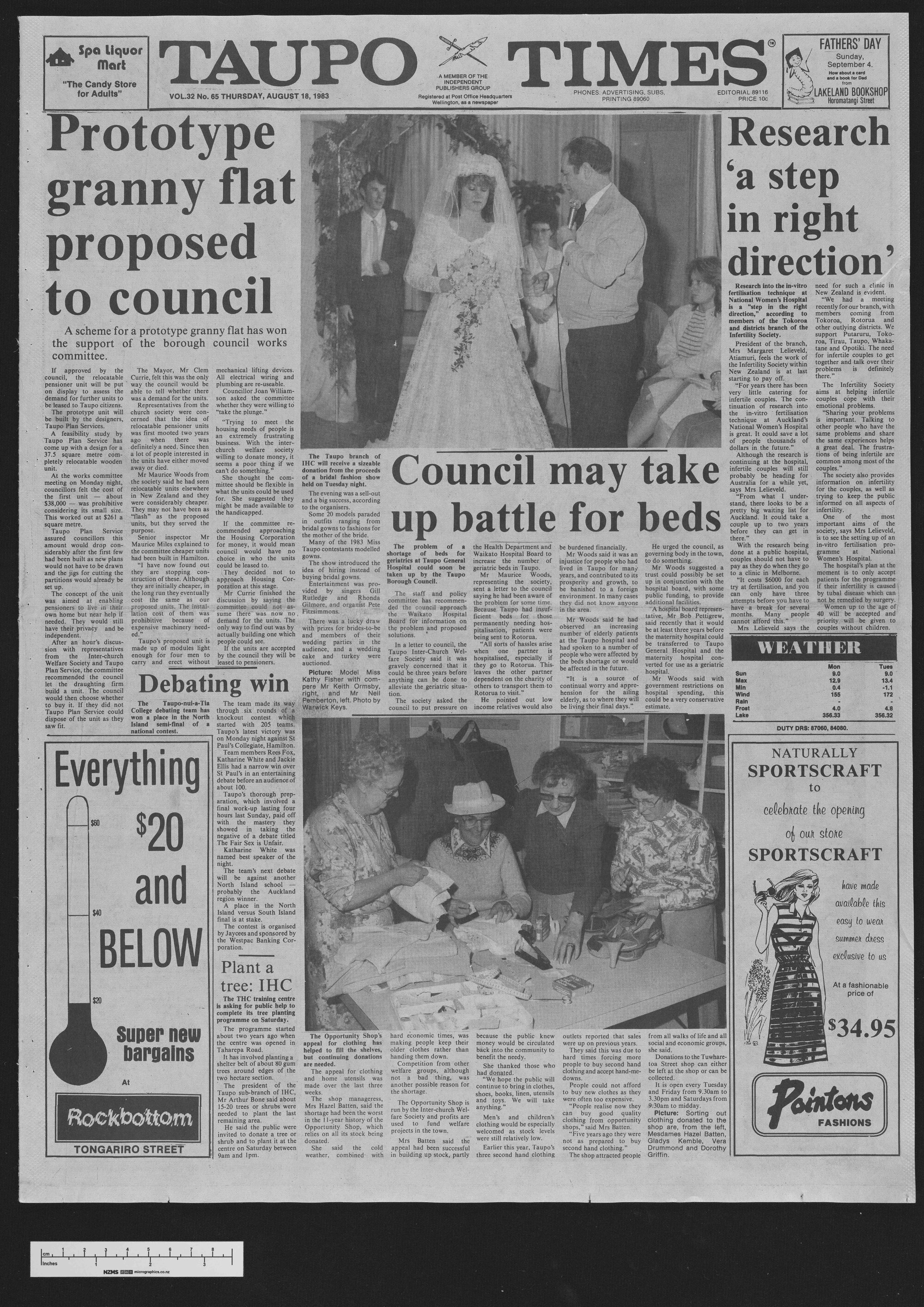 1983-08-18 Taupō Times