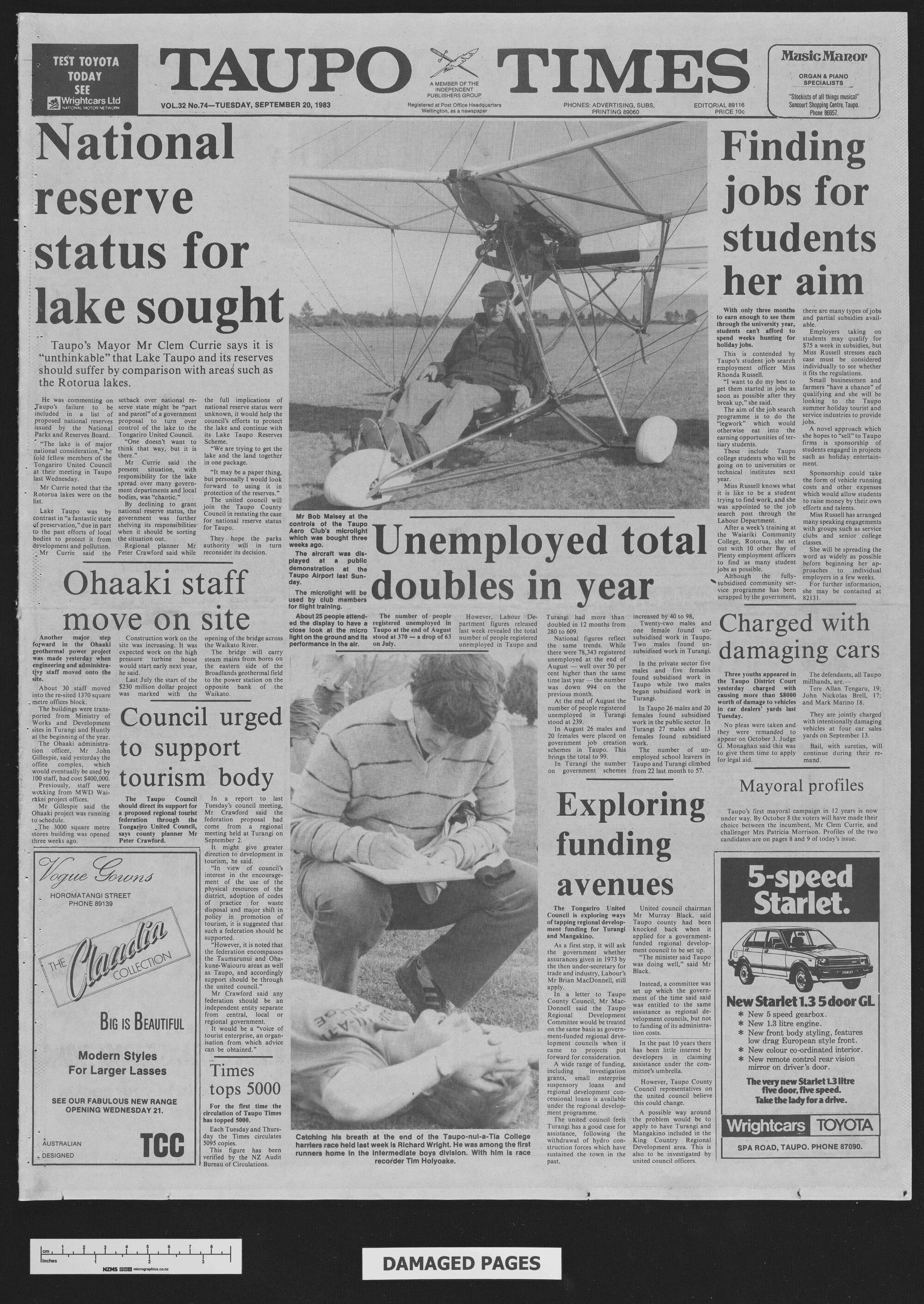 1983-09-20 Taupō Times