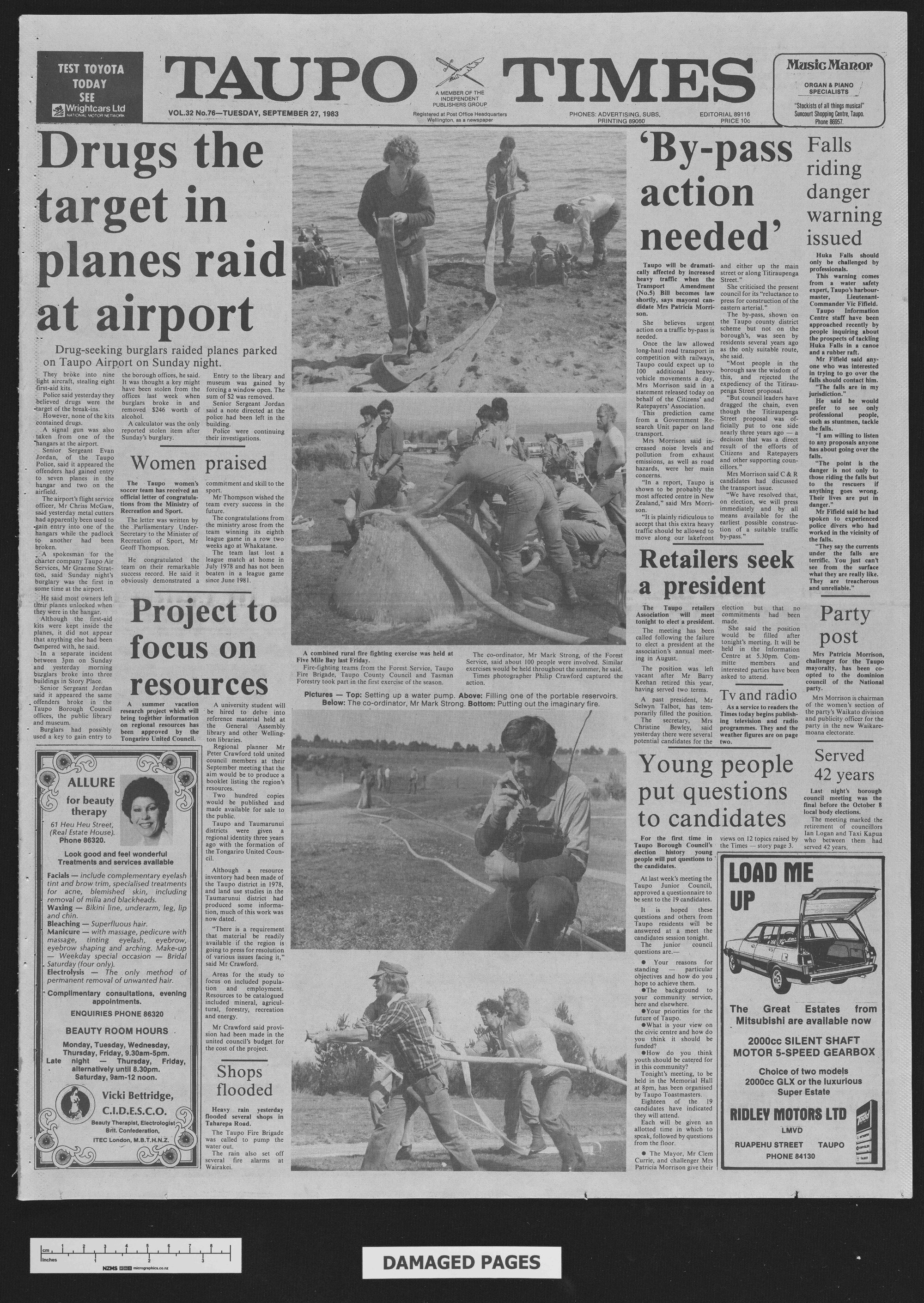 1983-09-27 Taupō Times
