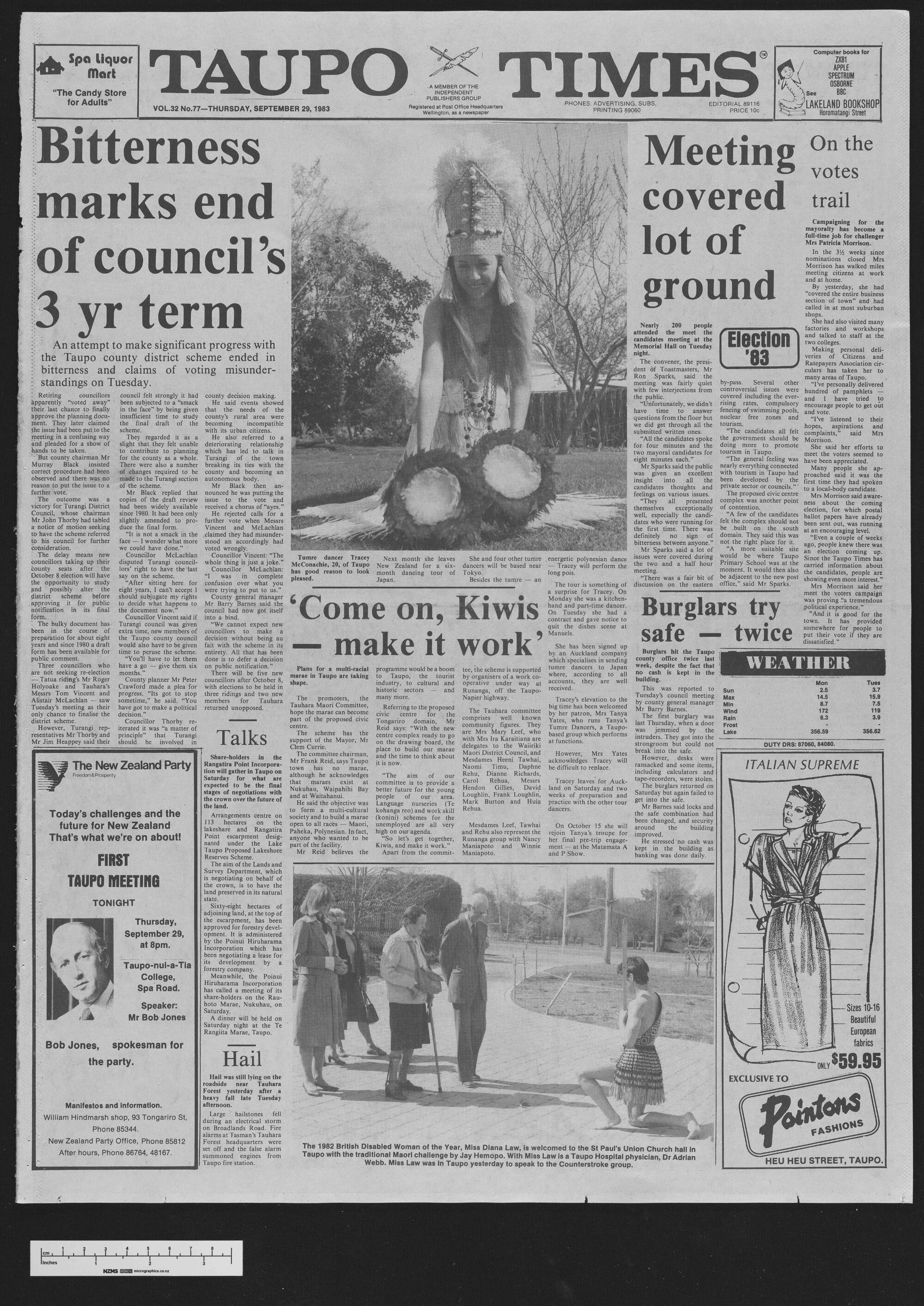 1983-09-29 Taupō Times