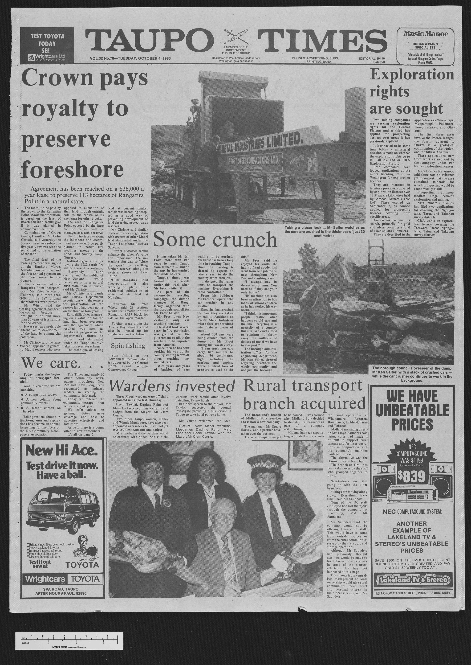 1983-10-04 Taupō Times
