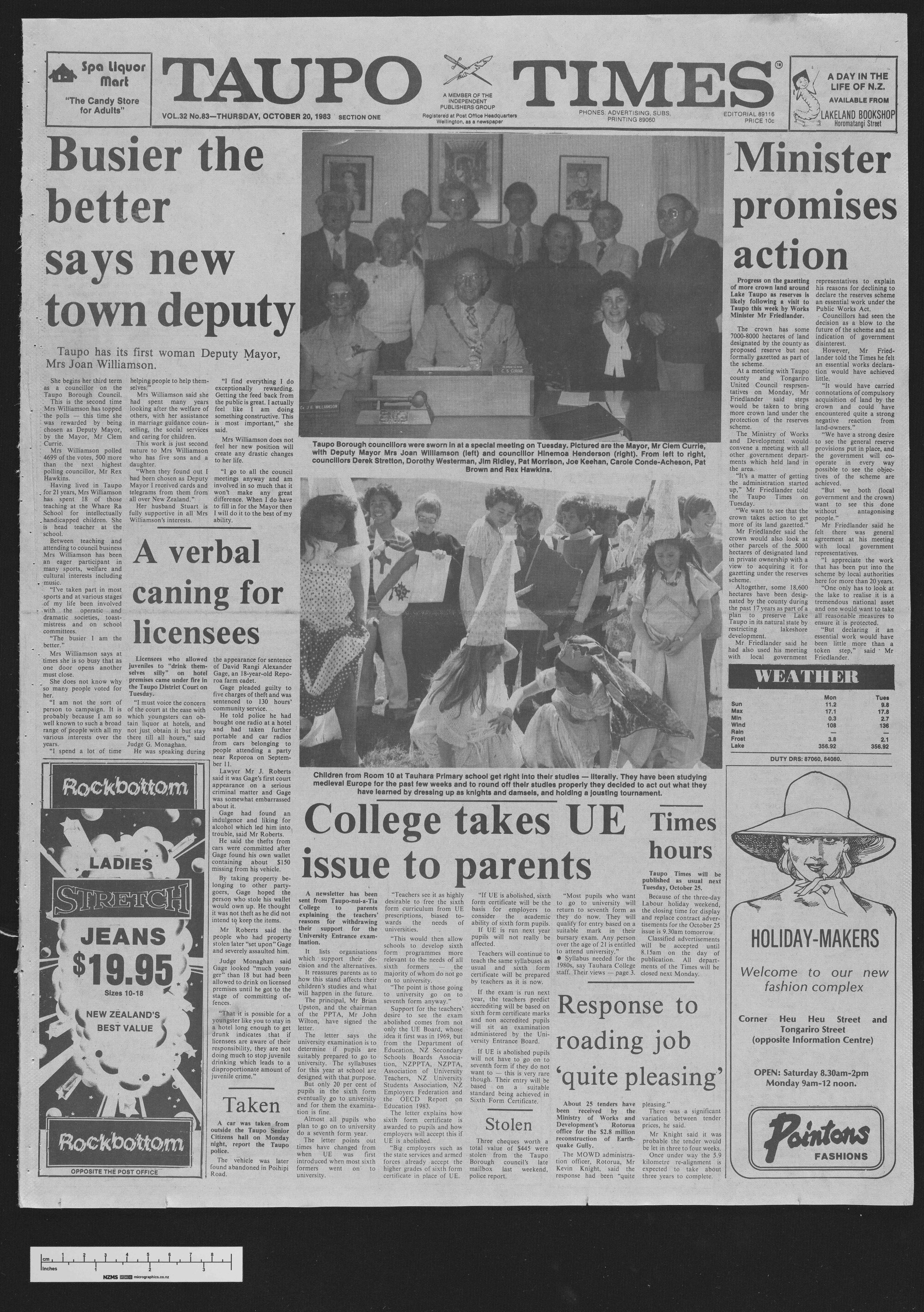 1983-10-20 Taupō Times