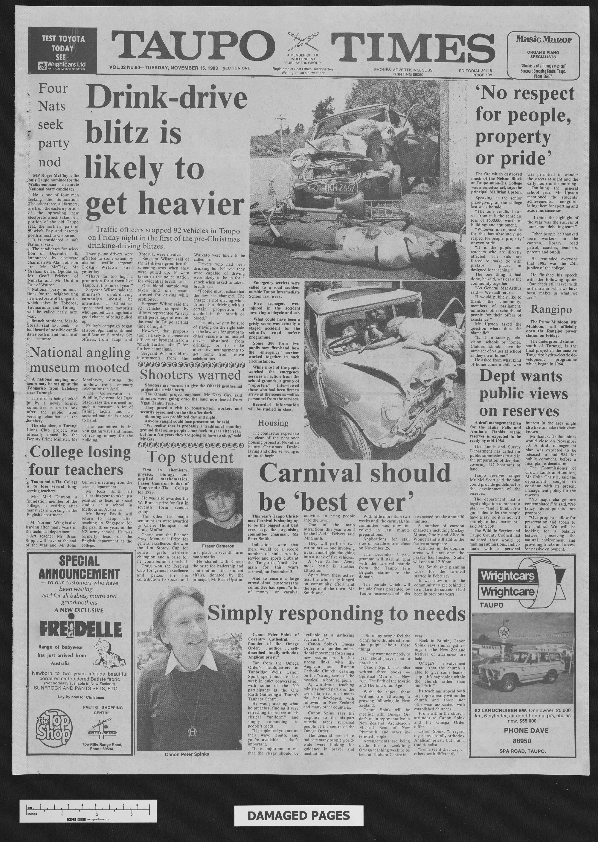1983-11-15 Taupō Times