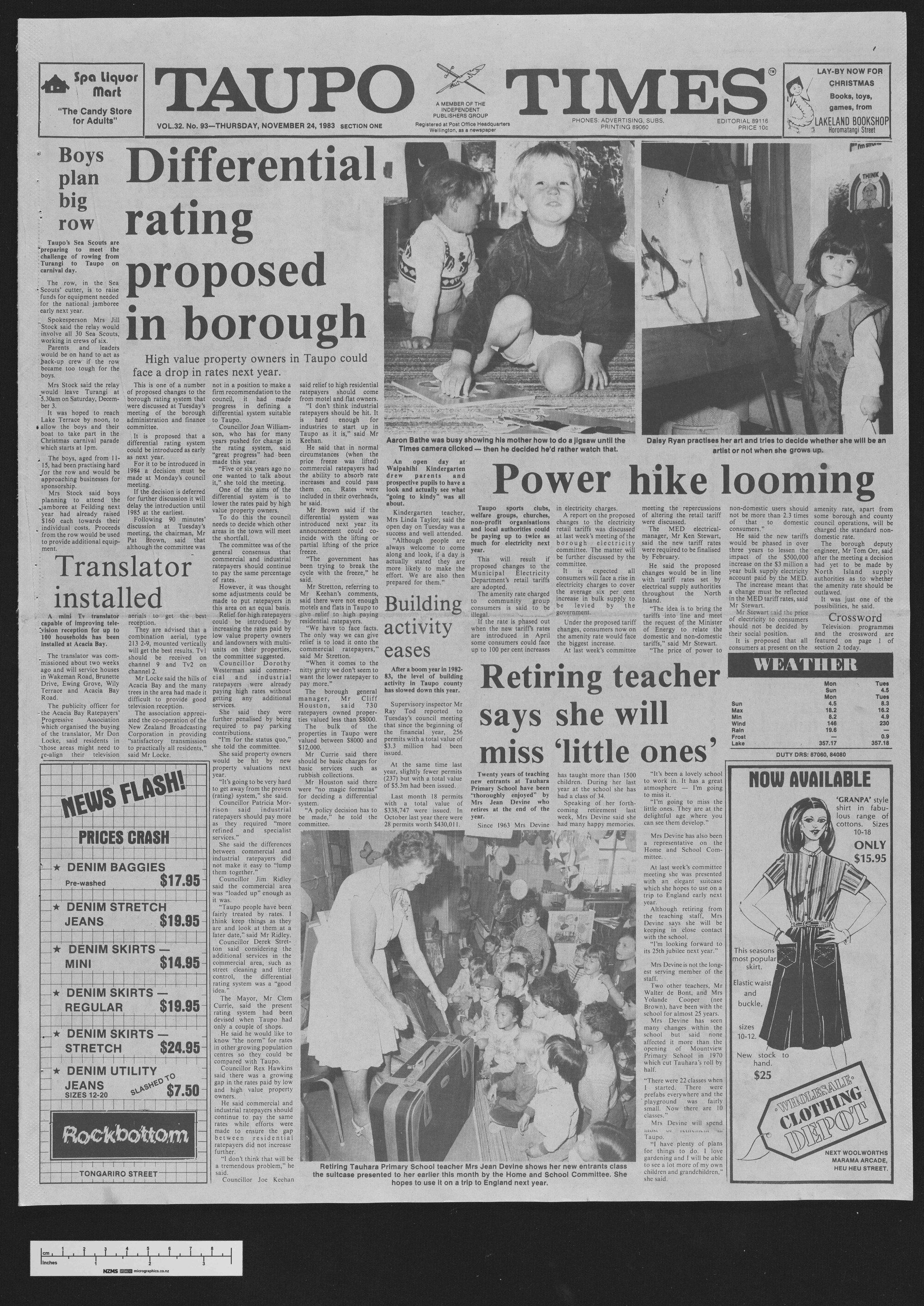 1983-11-24 Taupō Times