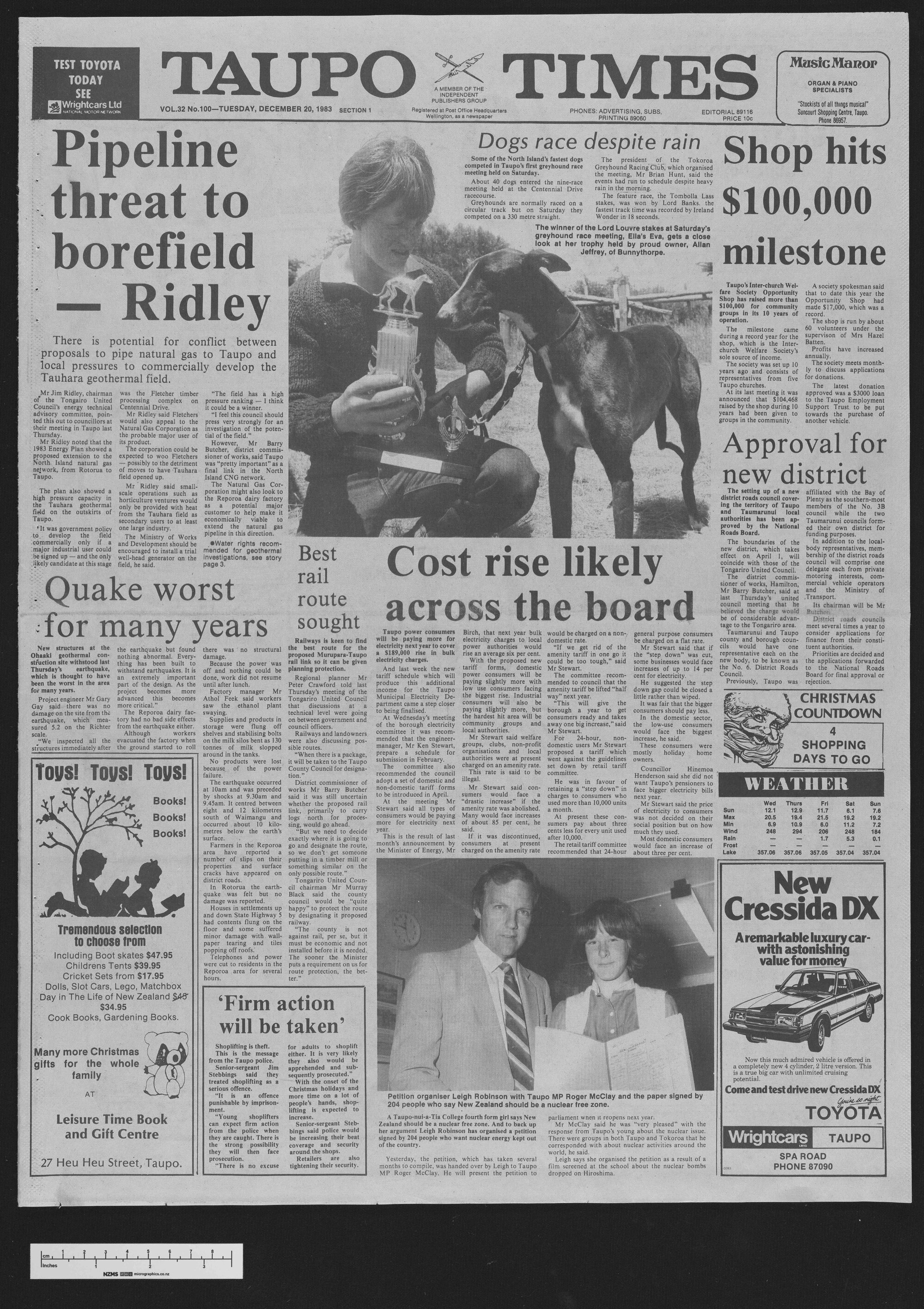 1983-12-20 Taupō Times