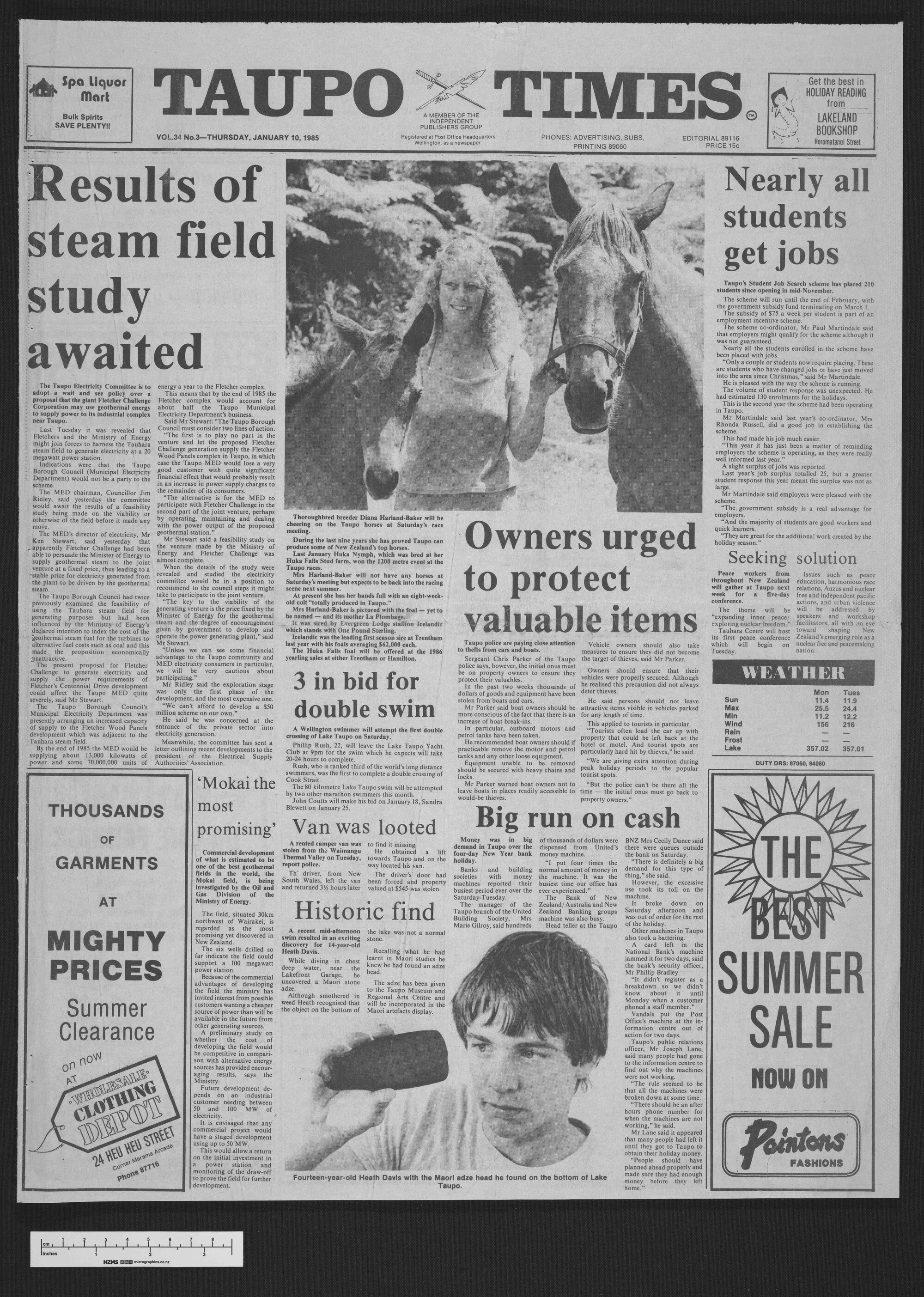 1985-01-10 Taupō Times