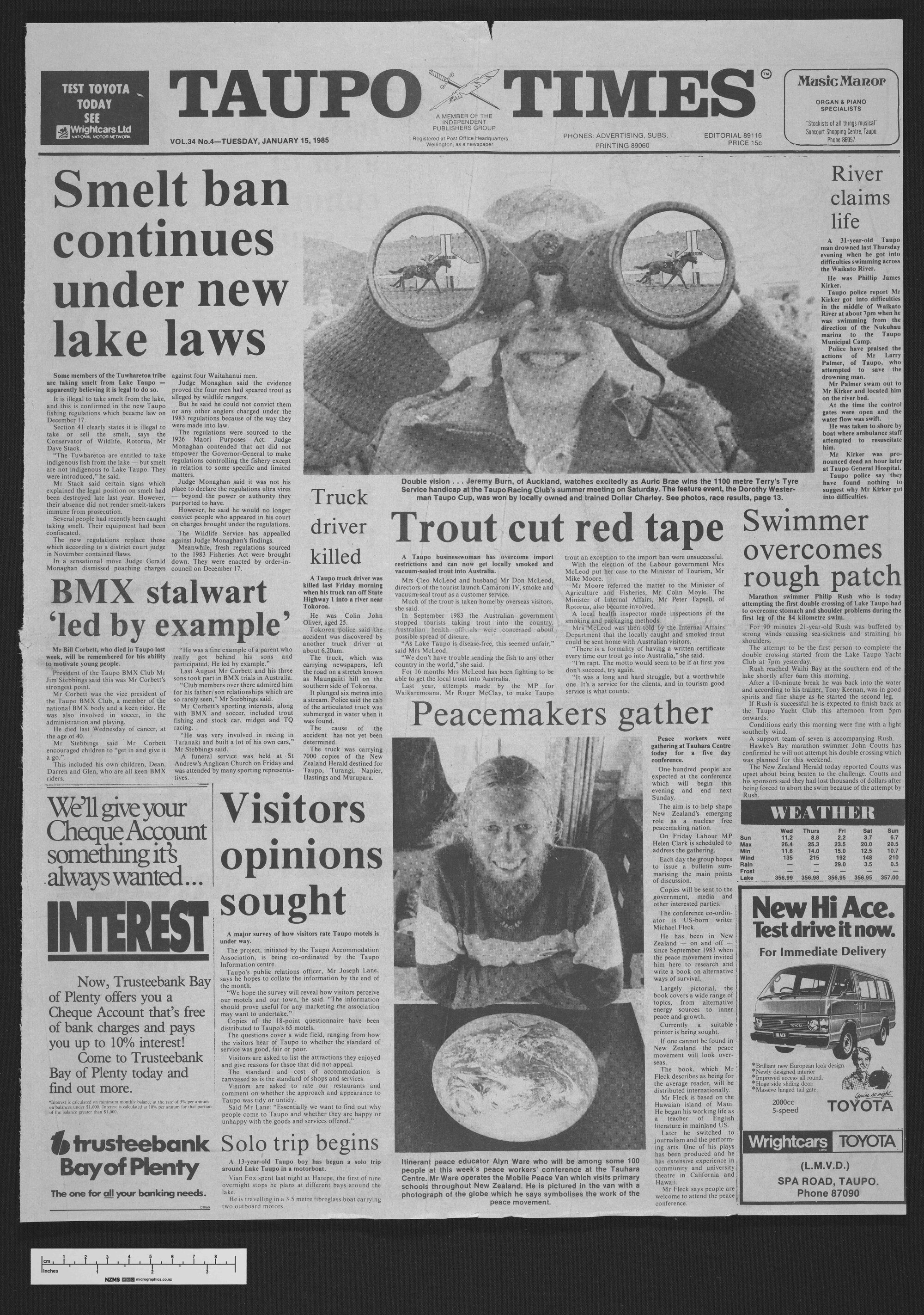 1985-01-15 Taupō Times