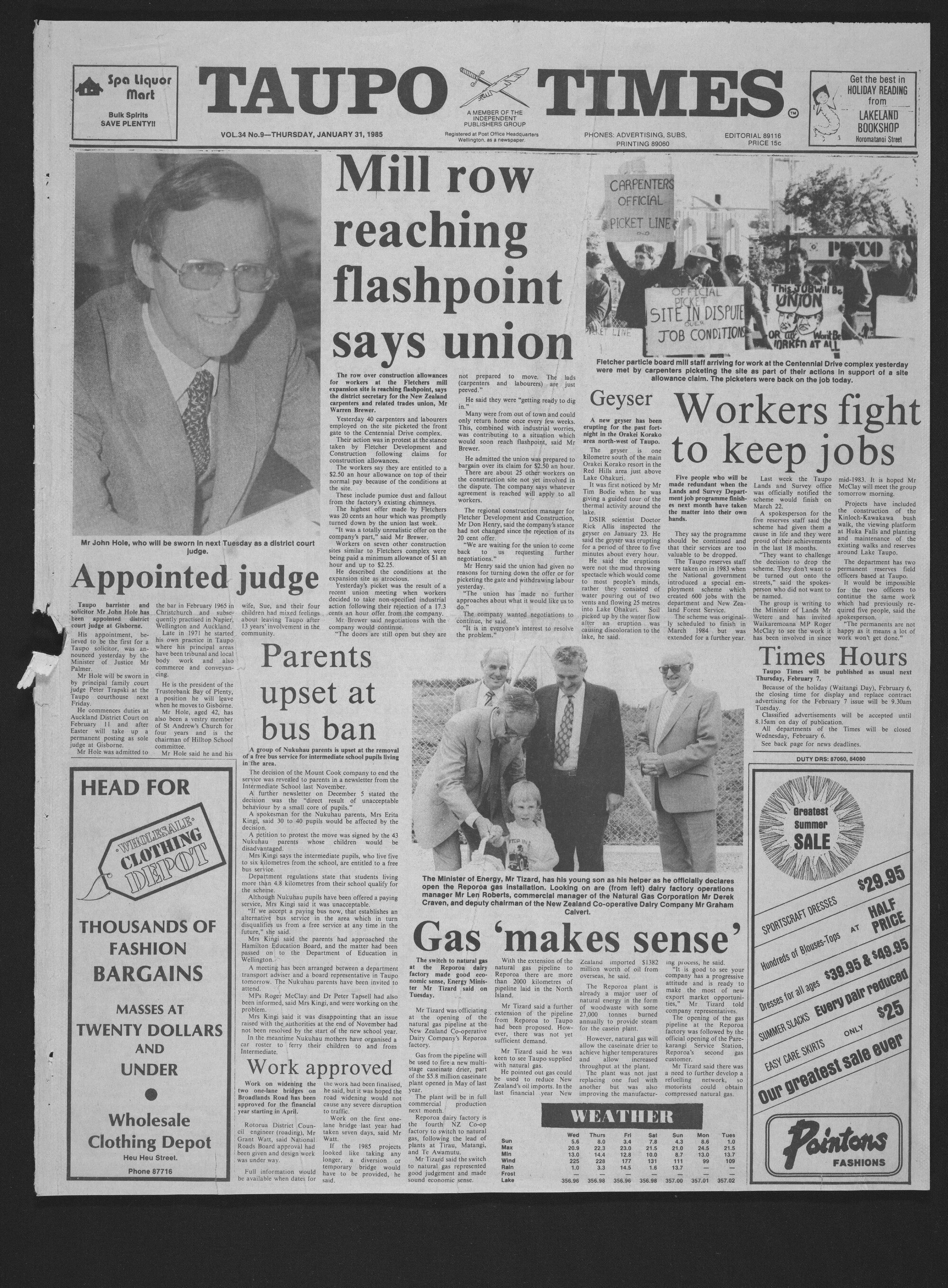 1985-01-31 Taupō Times